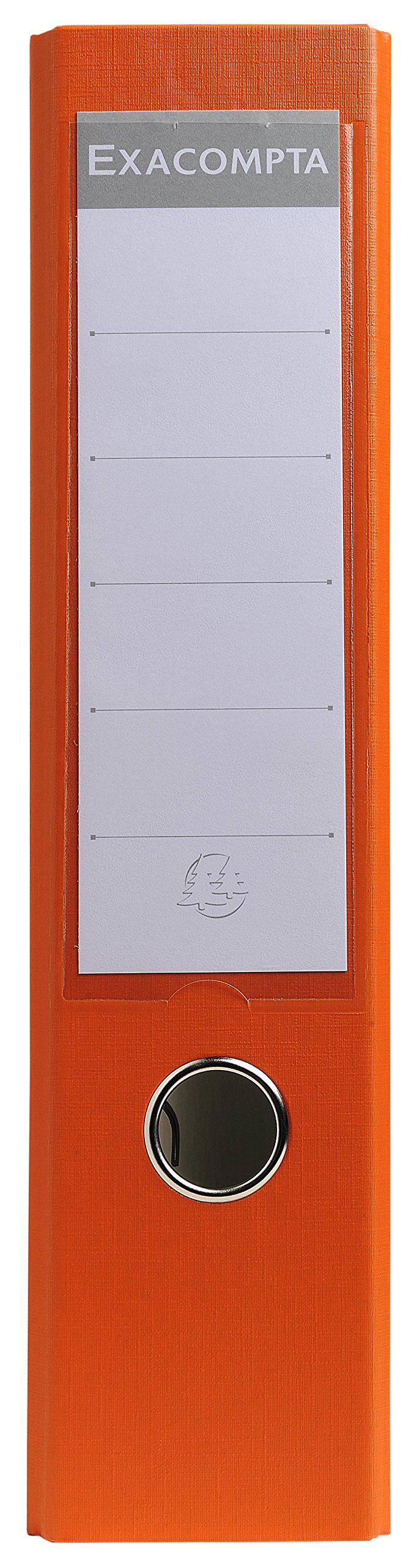Exacompta PP Lever Arch File 918414B - A4 Size | 75mm Spine | Orange 2