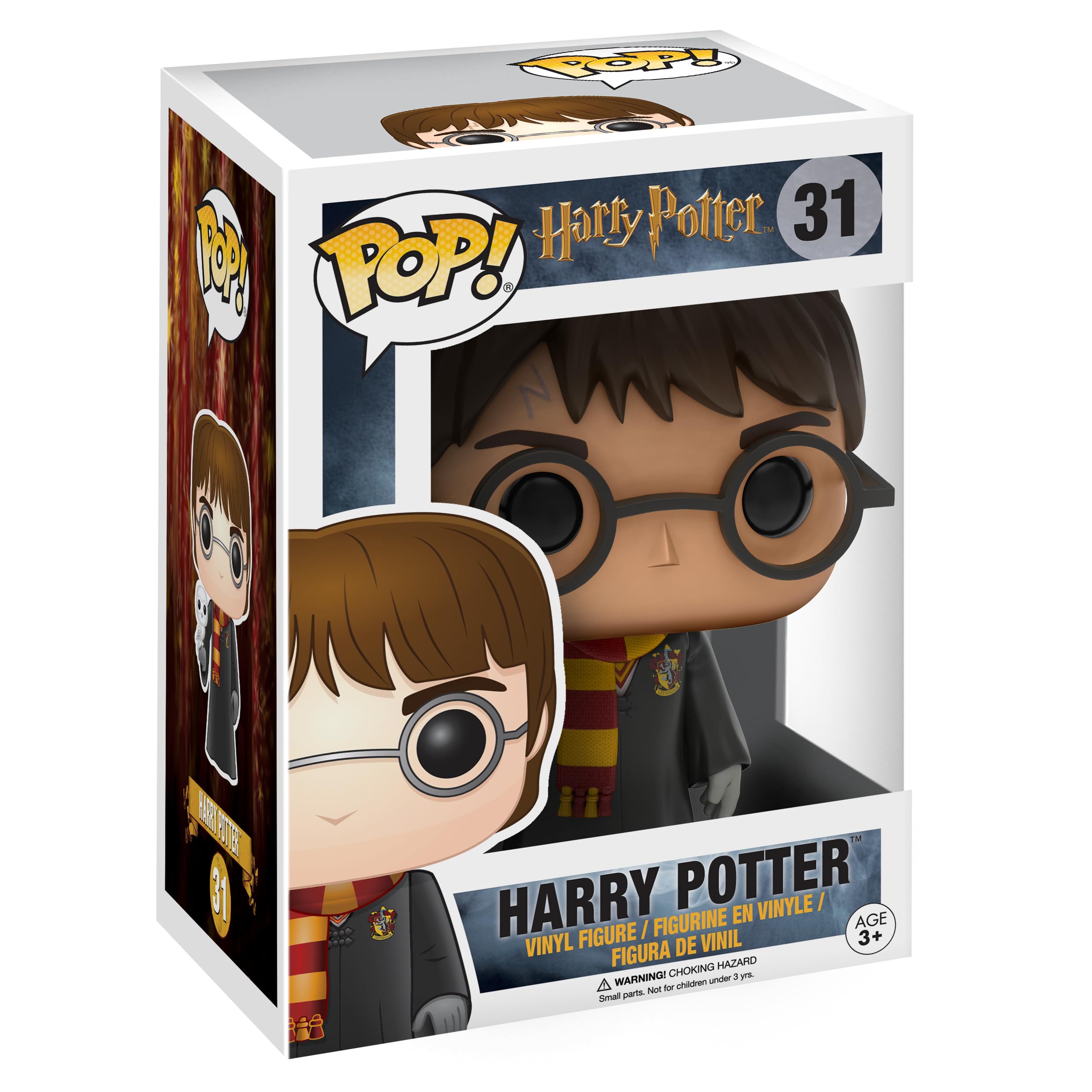 Funko POP! Movie: Harry Potter - Harry Potter With Hedwig Collectable Vinyl Figure (11915-PX-1K1)
