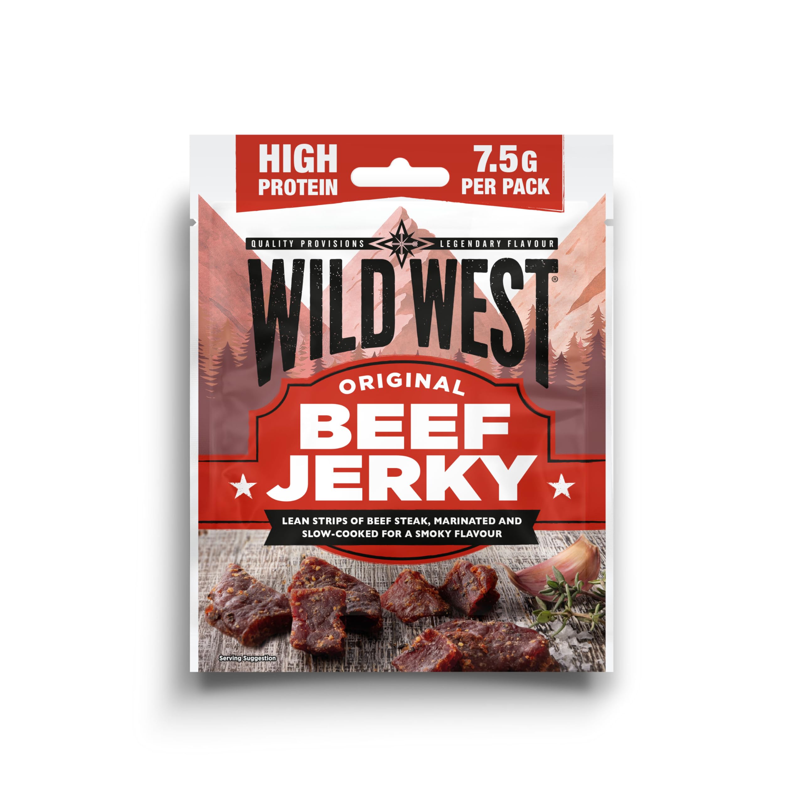 Wild West - Original Beef Jerky 25g (Pack of 12) 3