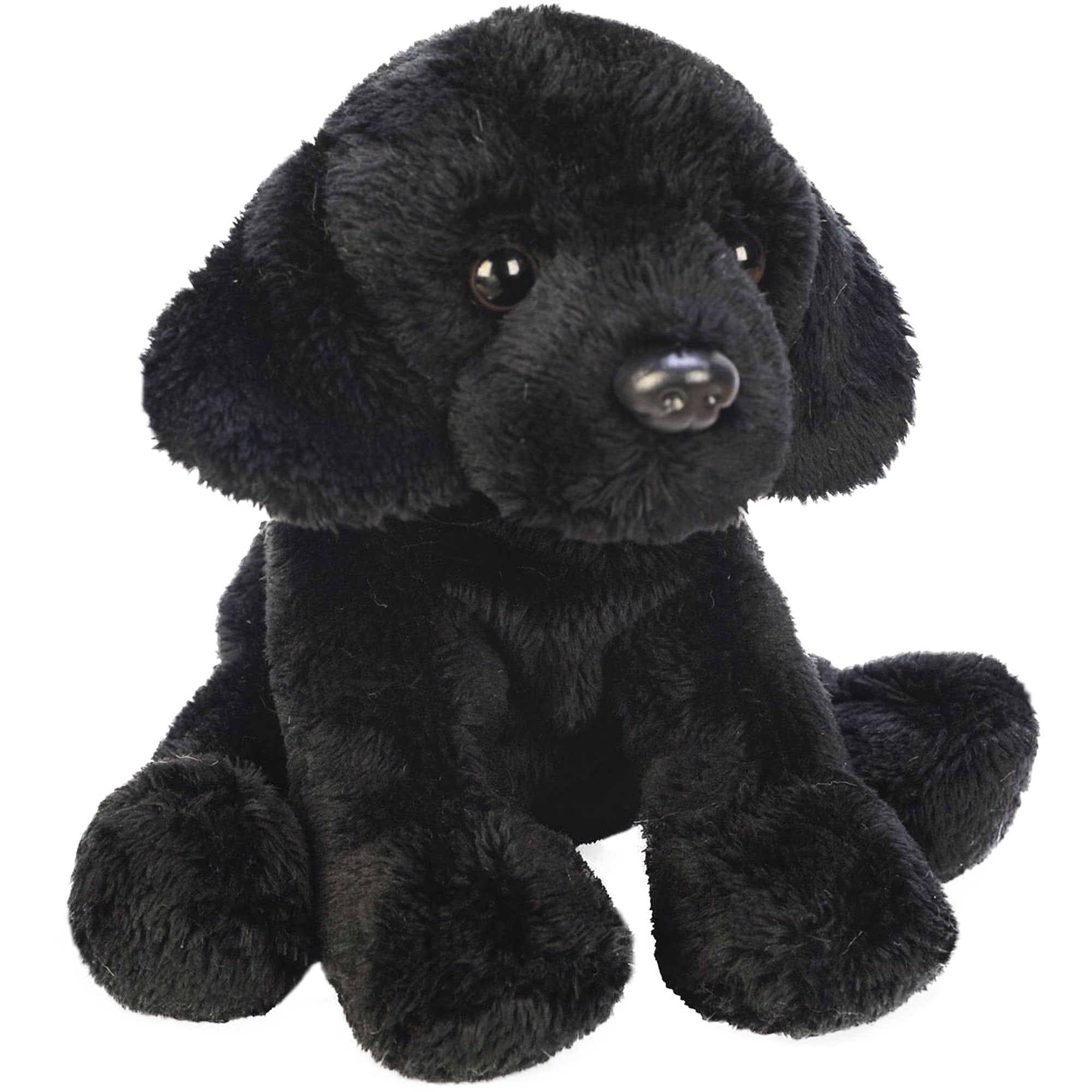 Yomiko Black Labrador (Small) - Realistic Plush Dog with Airbrushed Details 2