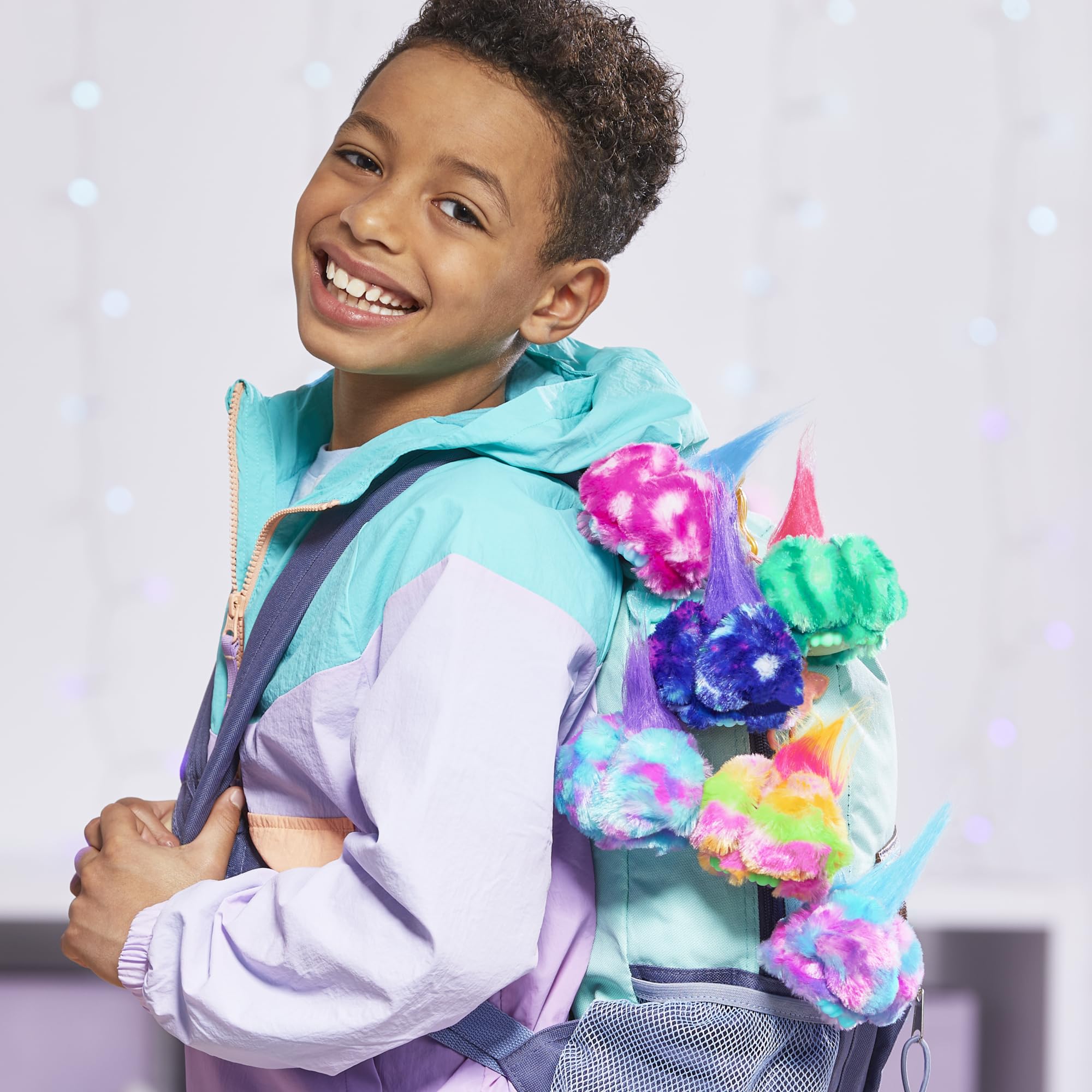 Furby Furblets Mello-Nee Mini Electronic Plush Toy with Keychain Clip 8