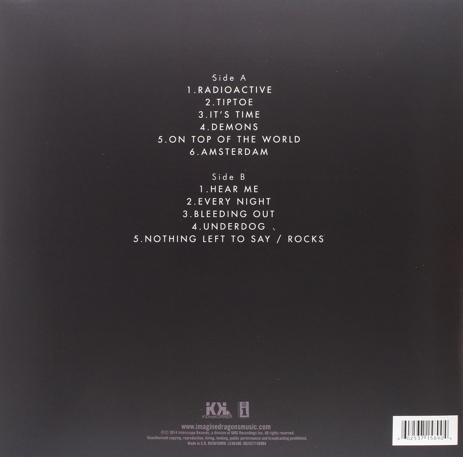 Imagine Dragons - Night Visions [Audio CD]