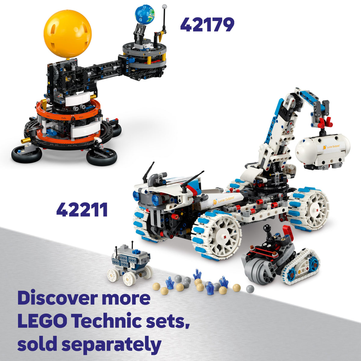 LEGO Technic NASA Artemis Space Launch System Rocket - 632 Pieces, Ages 9+