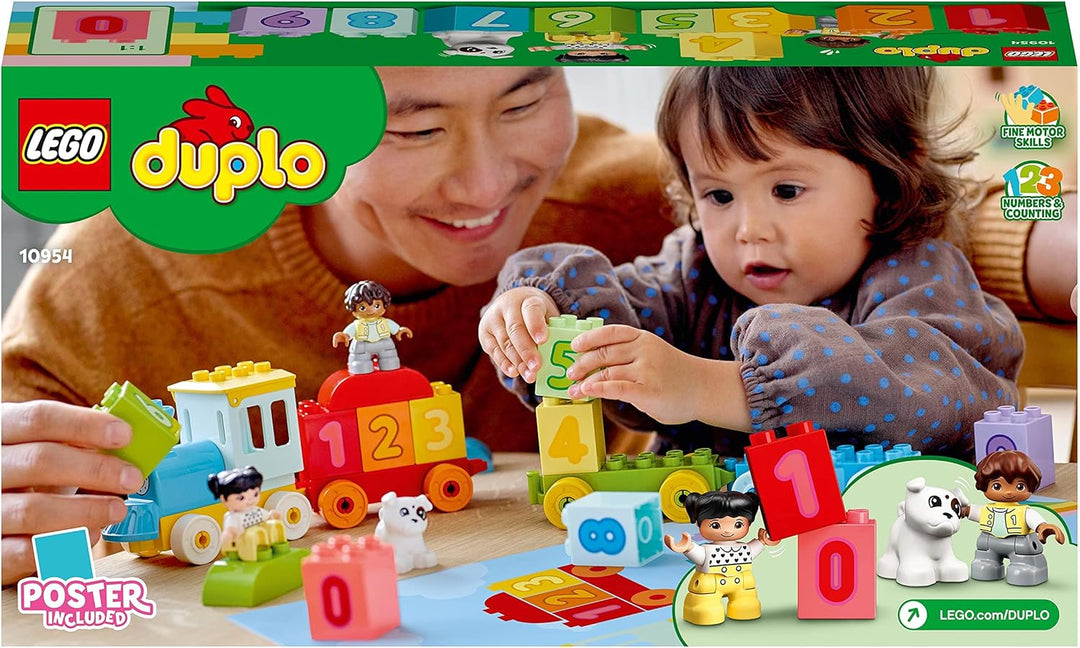 LEGO DUPLO My First Number Train - Learn to Count Toy for Toddlers 1.5+ Years