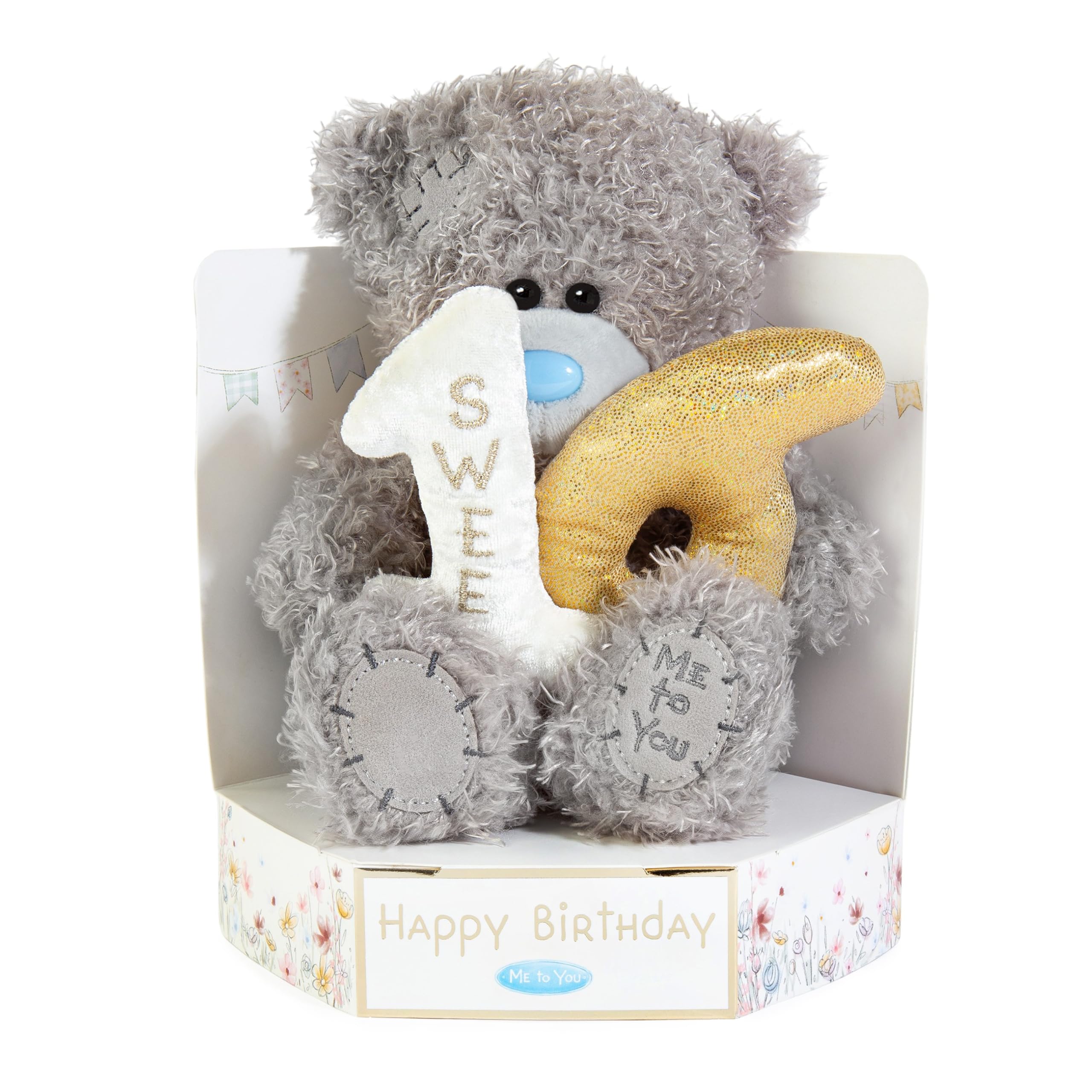 Me To You Bear Tatty Teddy 16th Birthday Plush - 15cm High | Soft Polyester | Unisex Adult 1