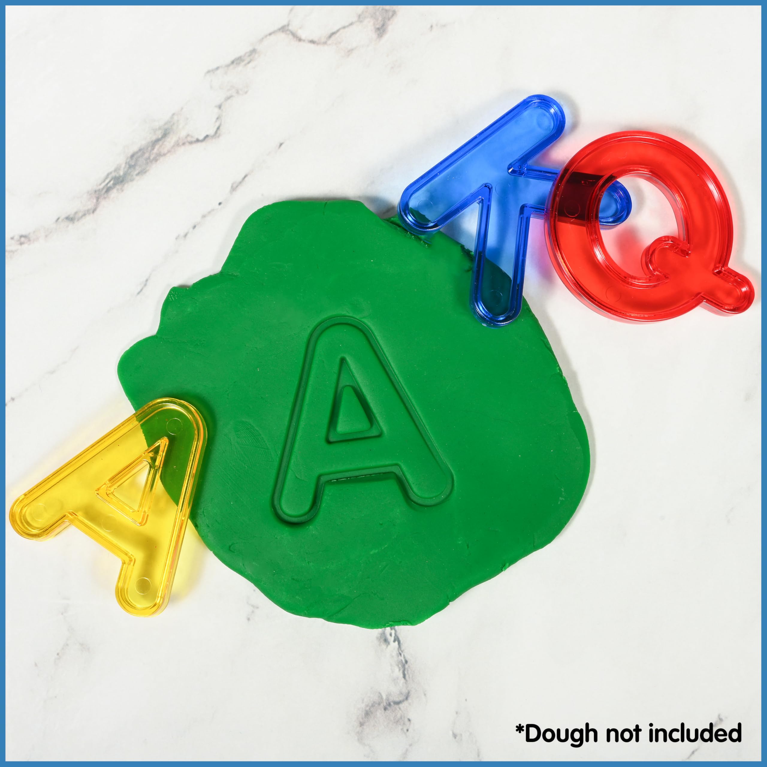 edxeducation Transparent Letters and Numbers - Mini Jar with Lid and Handle 20