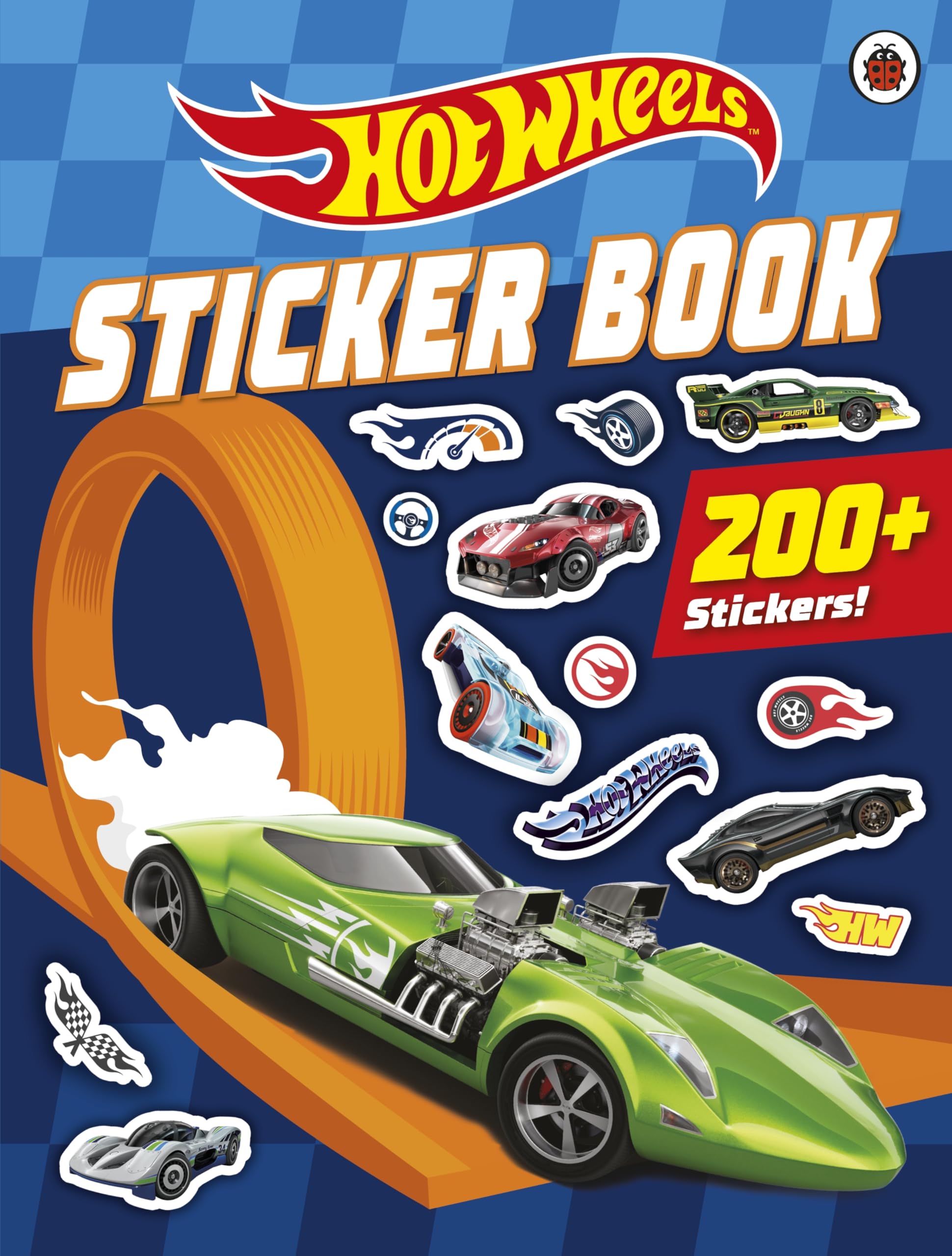Ladybird Hot Wheels: Sticker Book | Over 200 Stickers | Ages 4-6