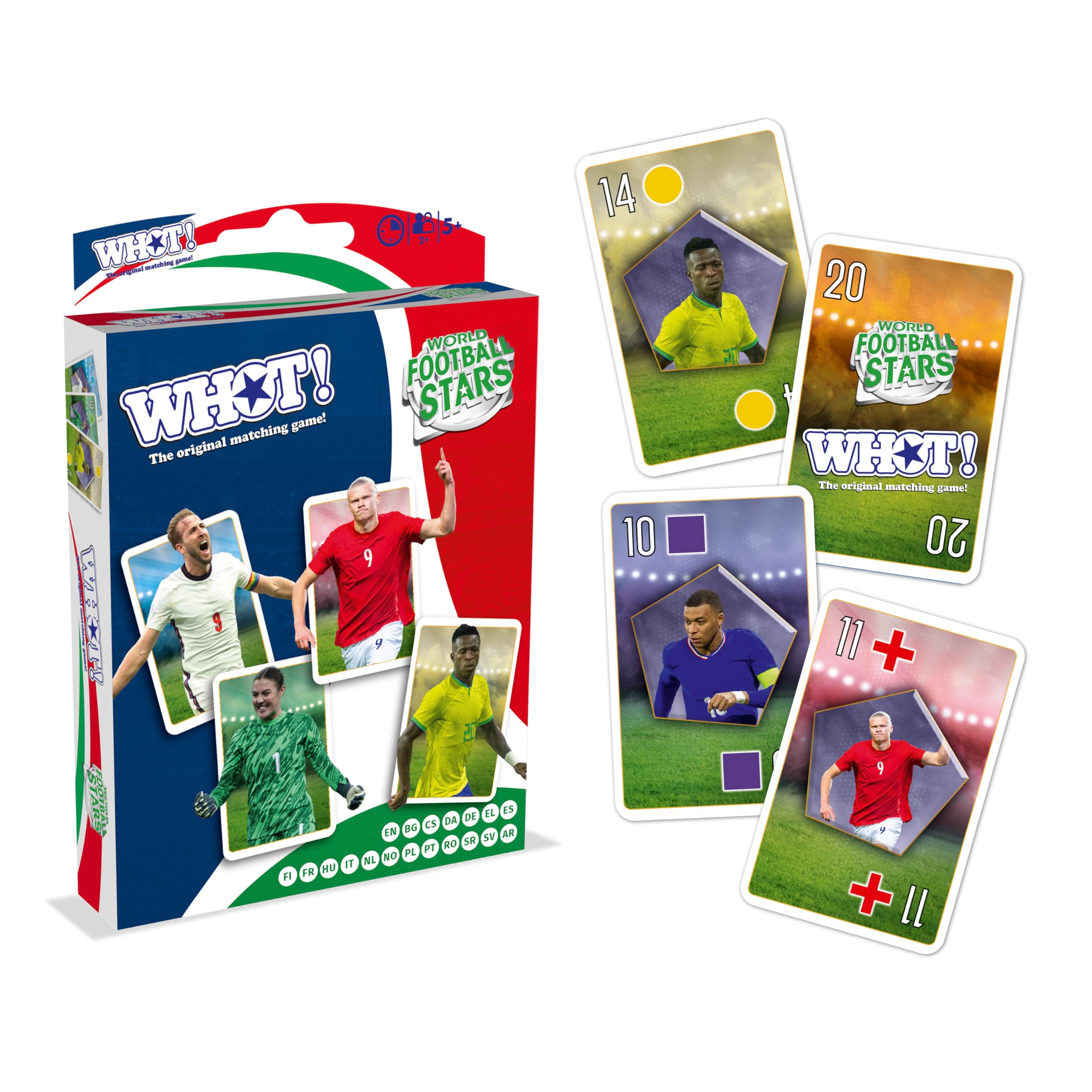 Waddingtons WHOT! World Football Stars Card Game 3