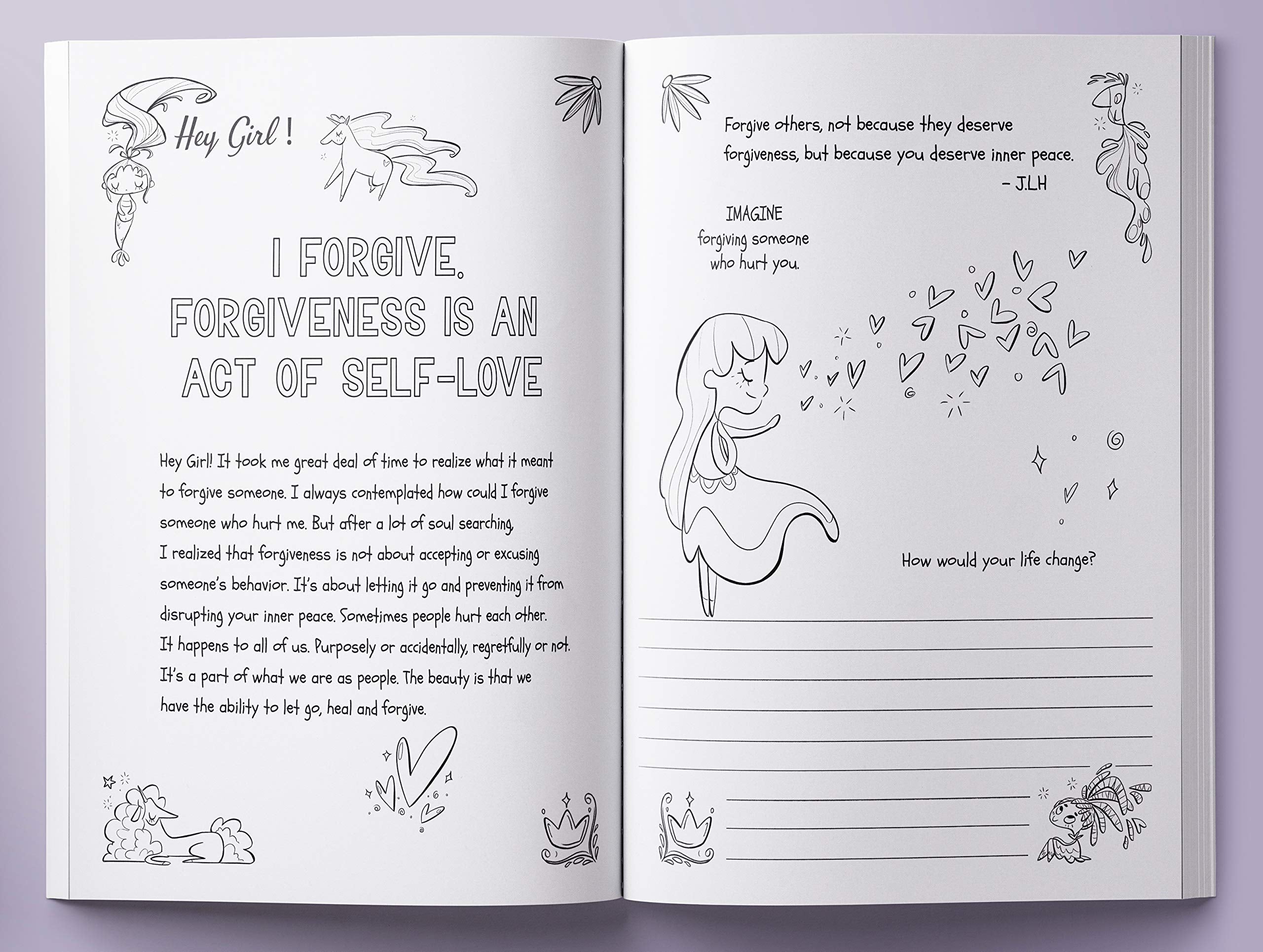 Hey Girl! Empowering Journal for Girls by Pragya Tomar | Gratitude & Mindfulness Paperback 6