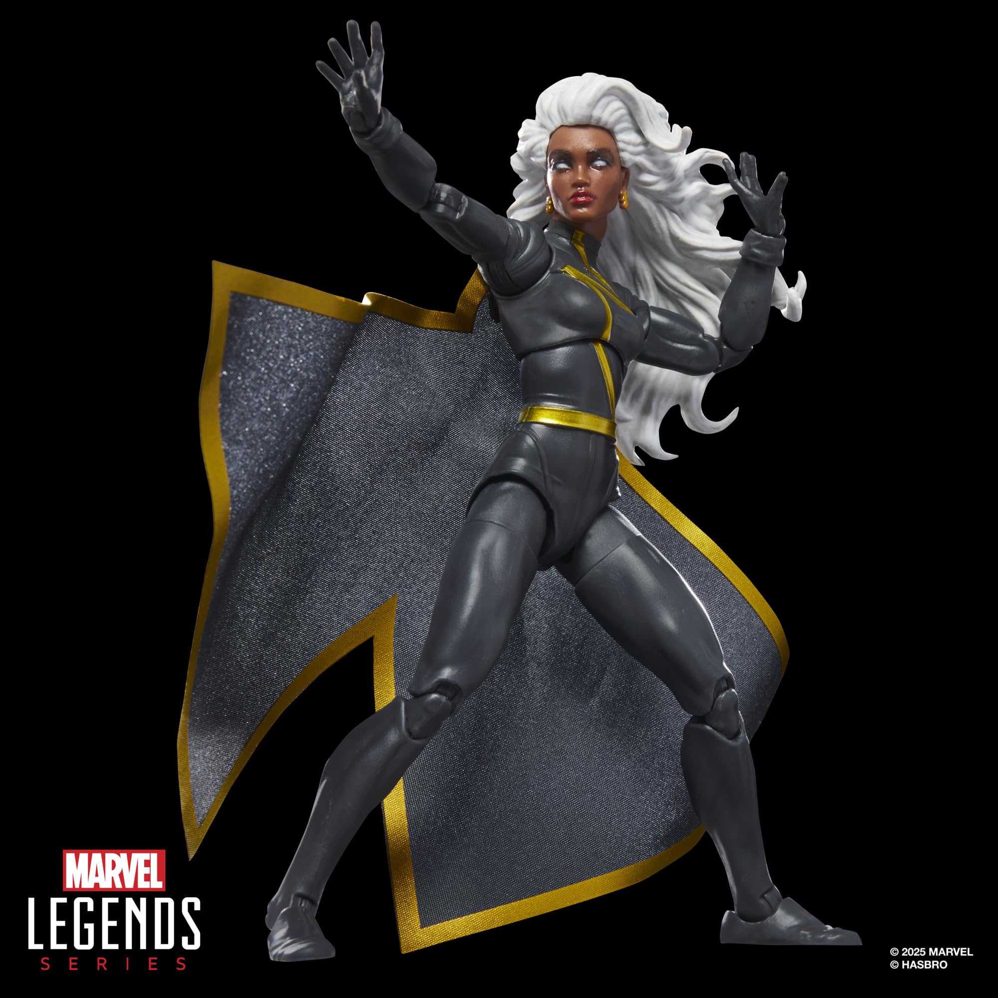 Marvel Legends Series Storm Action Figure - 6 Inch (15 cm) Scale | Comics-Inspired | Hasbro 3