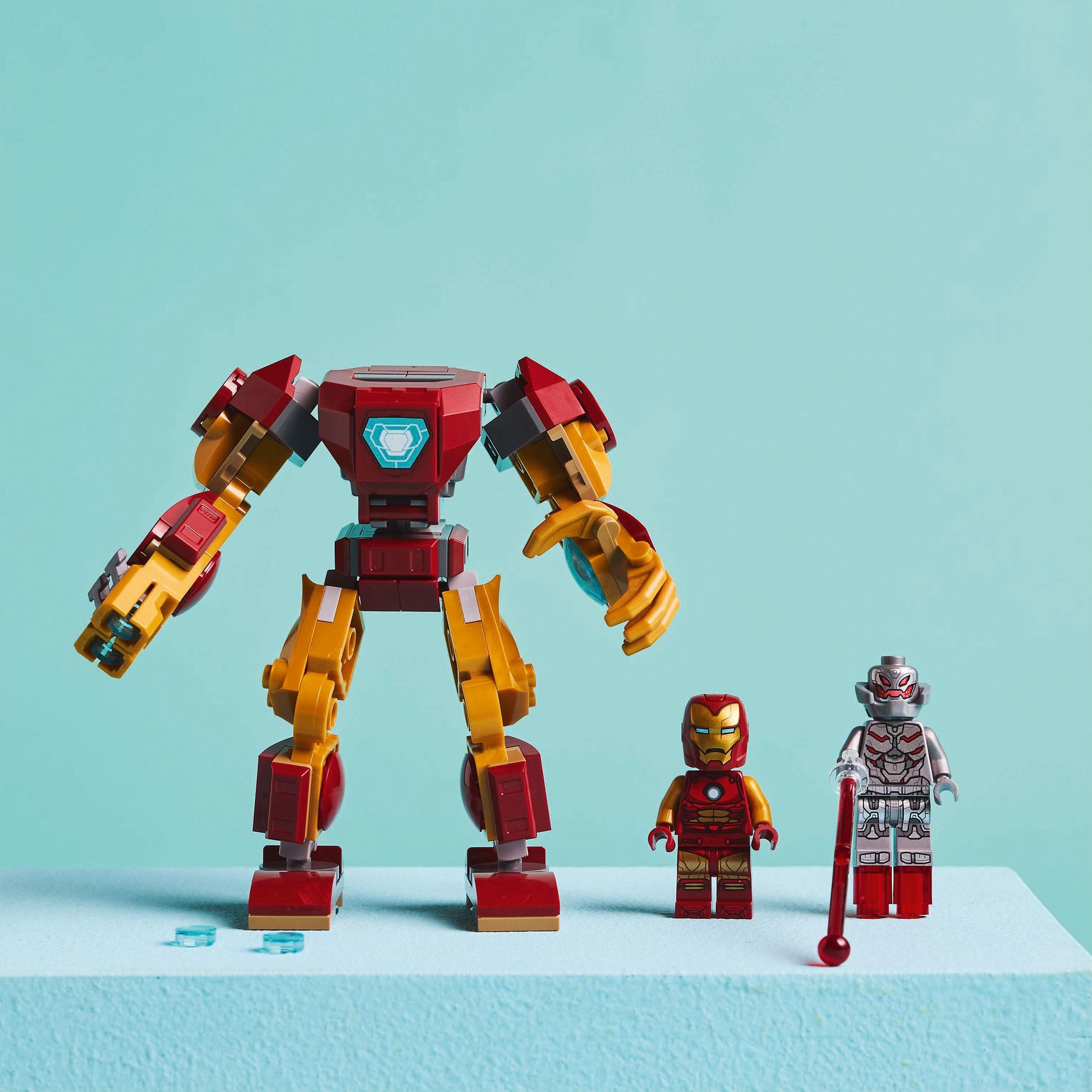 LEGO Marvel Iron Man Mech vs. Ultron – Superhelden-Spielset zum Zusammenbauen für Kinder ab 6 Jahren 11
