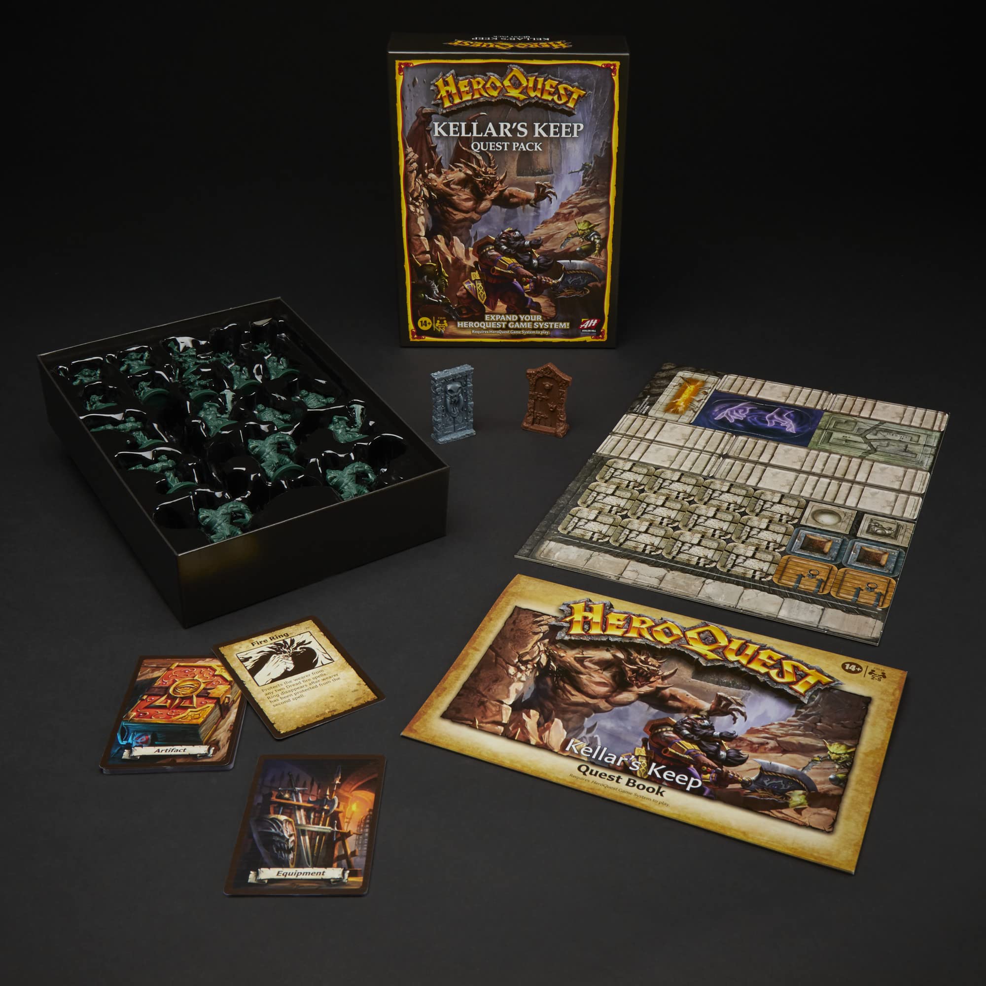 Avalon Hill HeroQuest Kellar's Keep Expansion 4