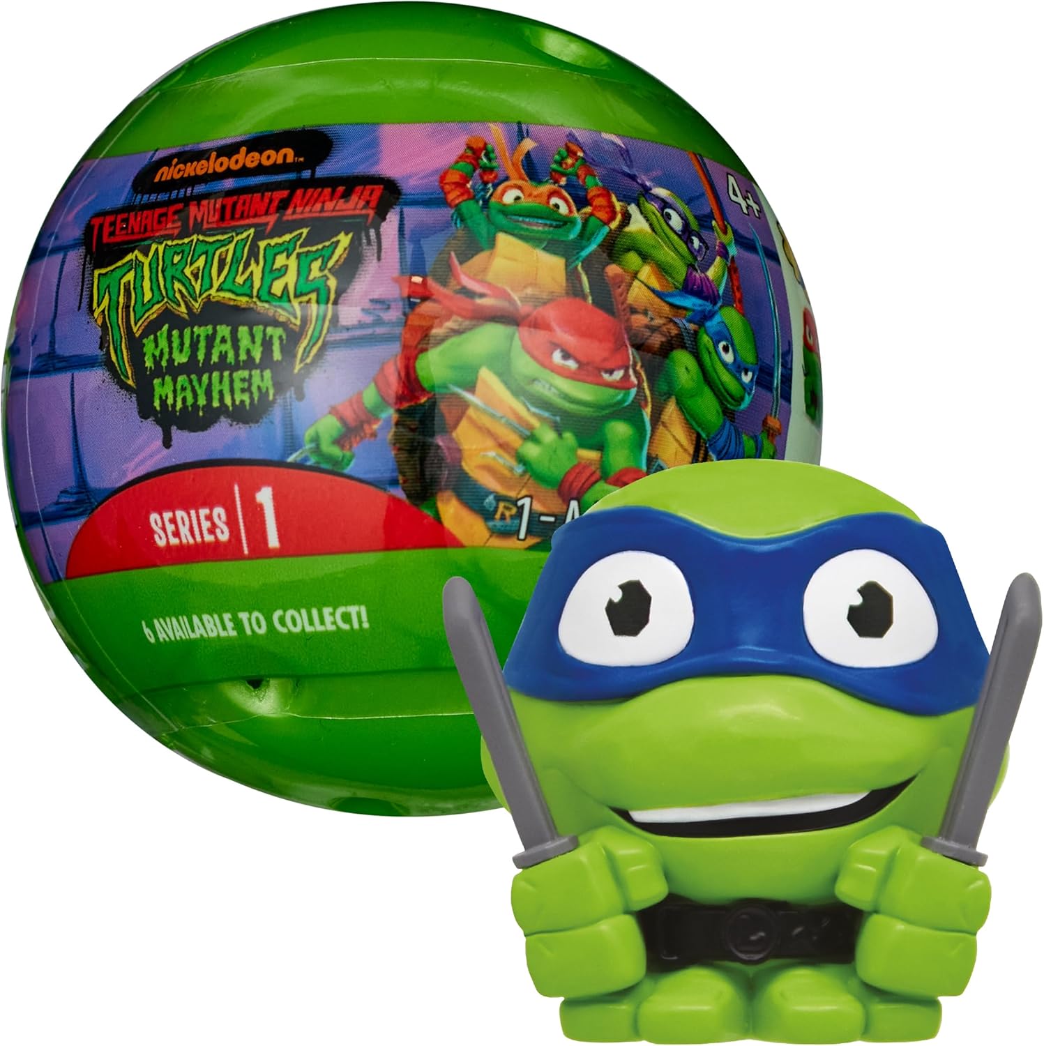 Mash"ems 53736 - Squishy TMNT Mutant Mayhem Figure Capsule 1