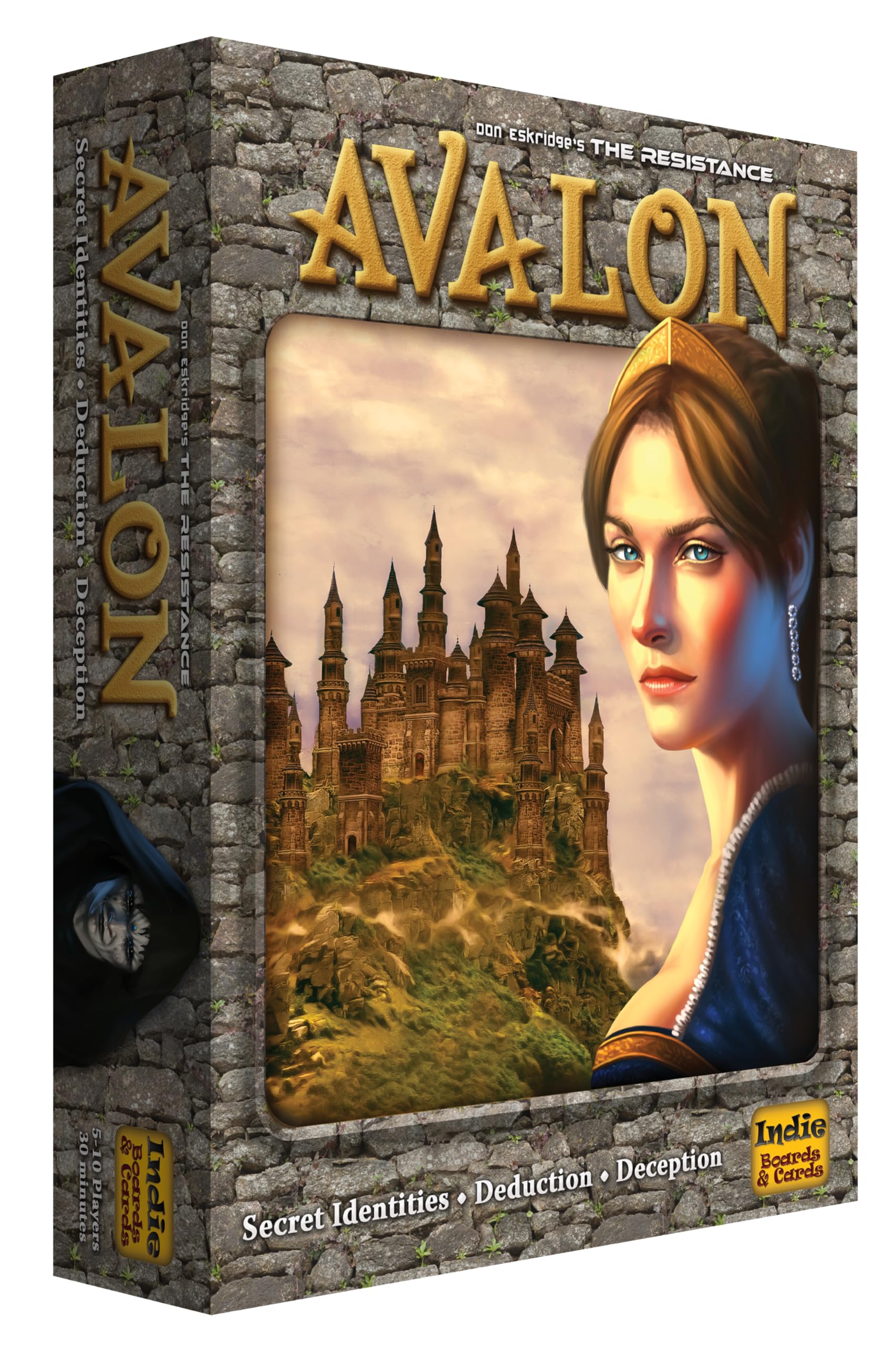 Indie Boards and Cards The Resistance: Avalon Dedicated Deck Card Game | Ages 13+ | 5-10 Players | 30 Min