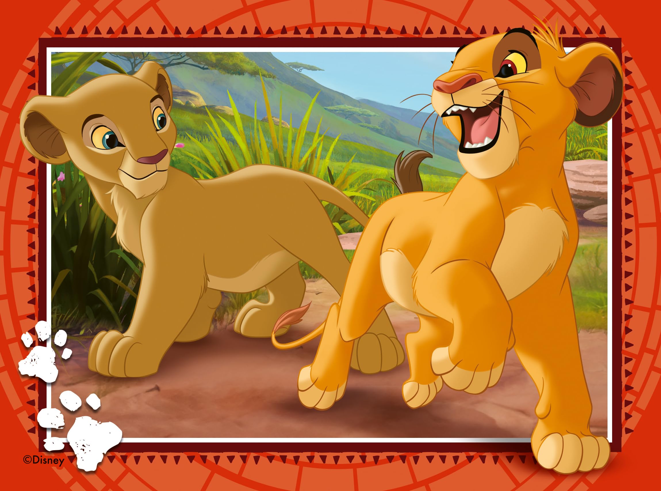 Ravensburger Disney The Lion King 4-in-a-Box Jigsaw Puzzle Set - 72-Piece Puzzles for Kids Ages 3 and Up 3