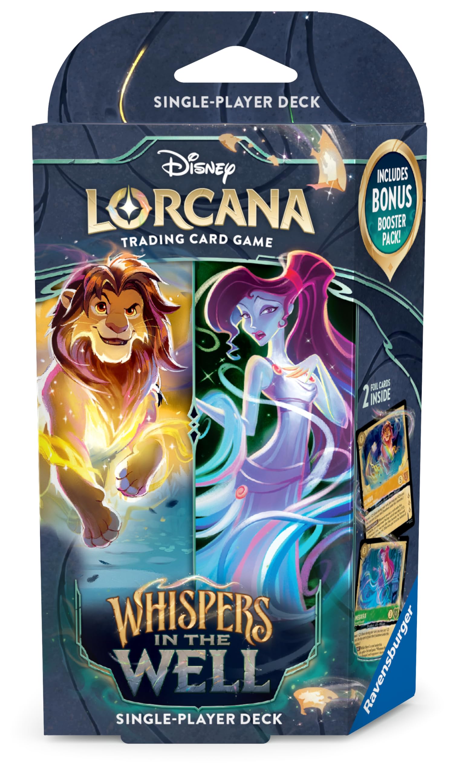 Ravensburger Disney Lorcana TCG: Whispers in the Well Starter Deck A - Amber & Emerald [Dedicated Deck Card Game] 3