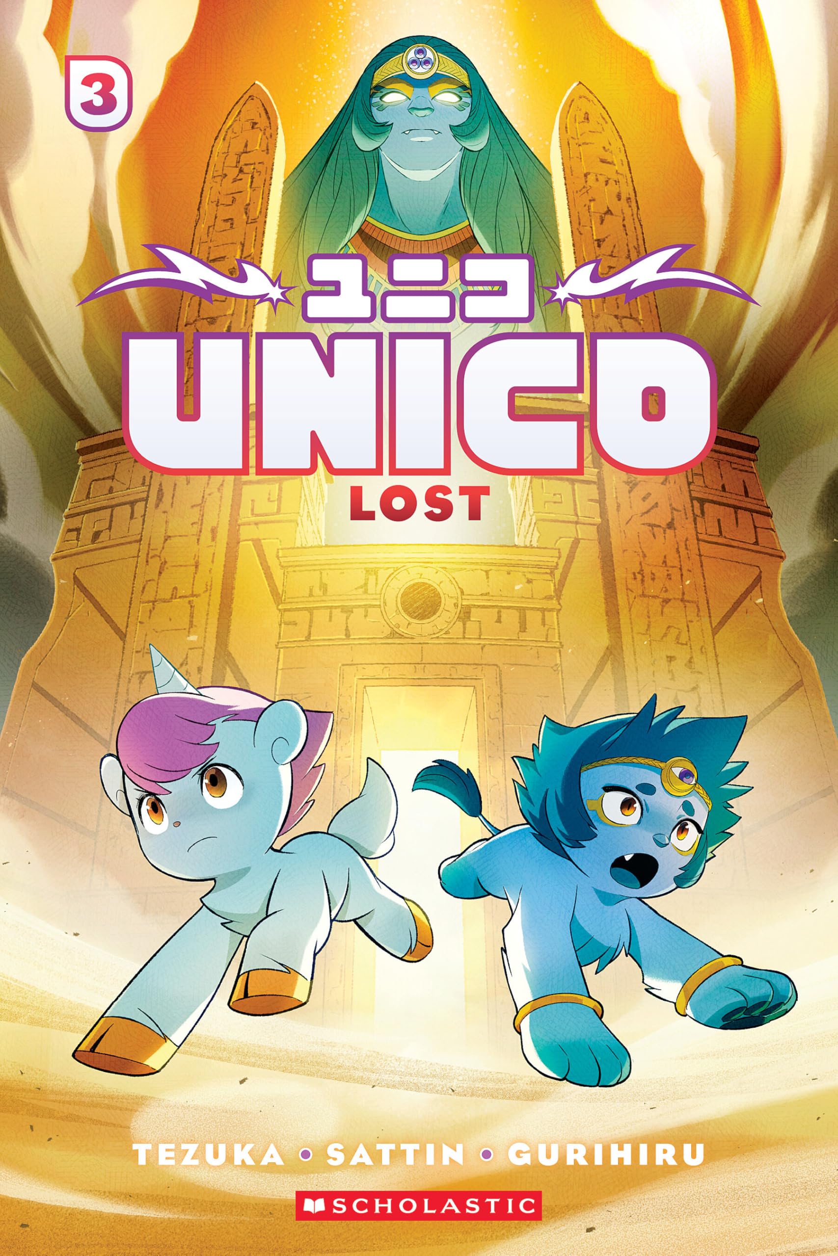 GRAPHIX Unico: Lost (Volume 3) Action & Adventure Manga | Paperback | Ages 8-12