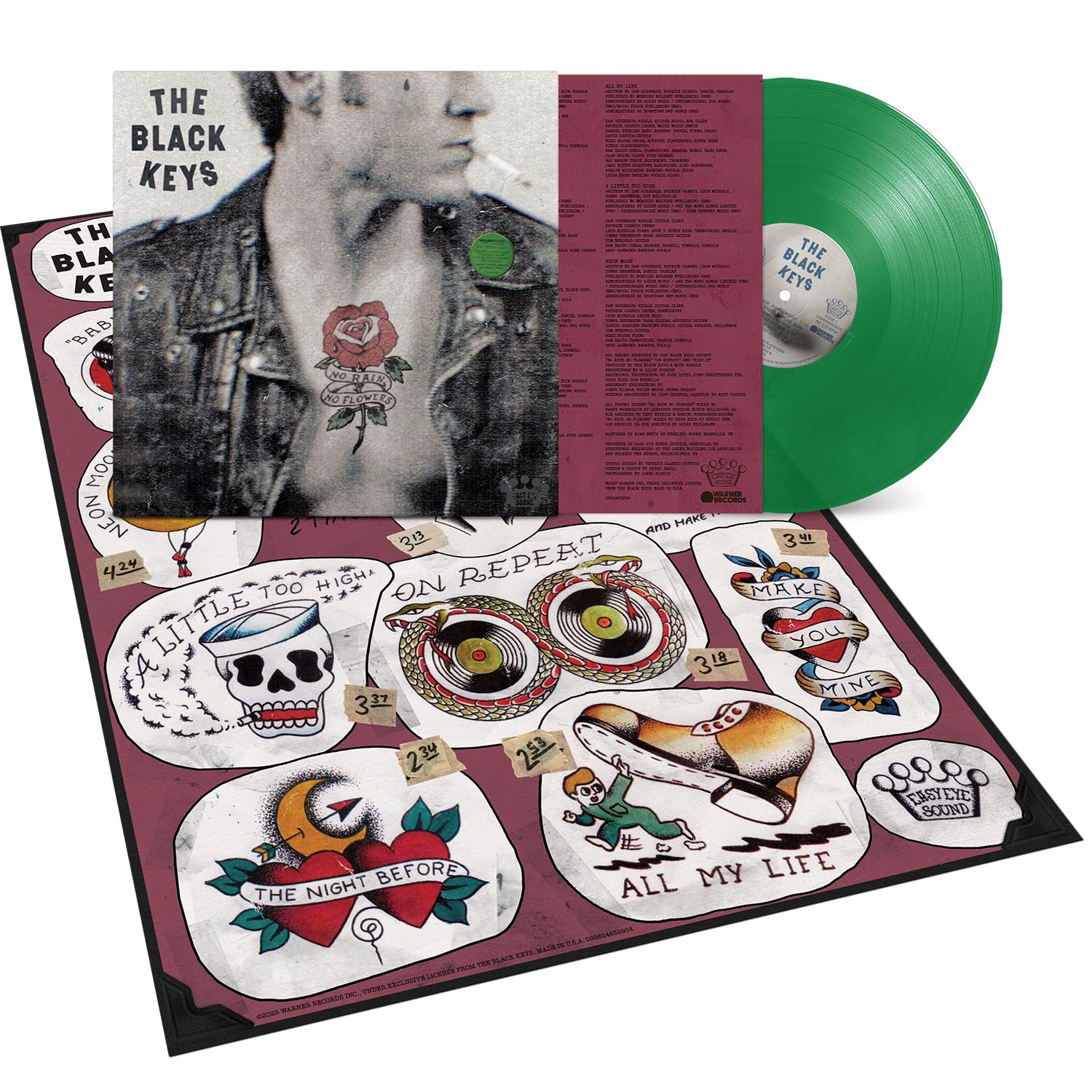 The Black Keys - No Rain, No Flowers (Amazon Exclusive Emerald Green Vinyl) 1