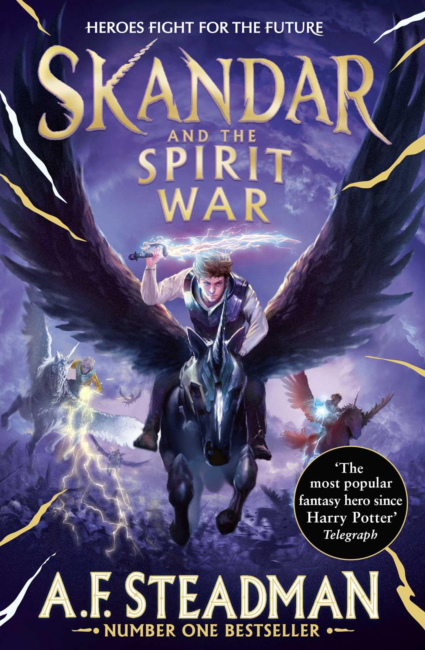 A.F. Steadman - Skandar and the Spirit War [Paperback]