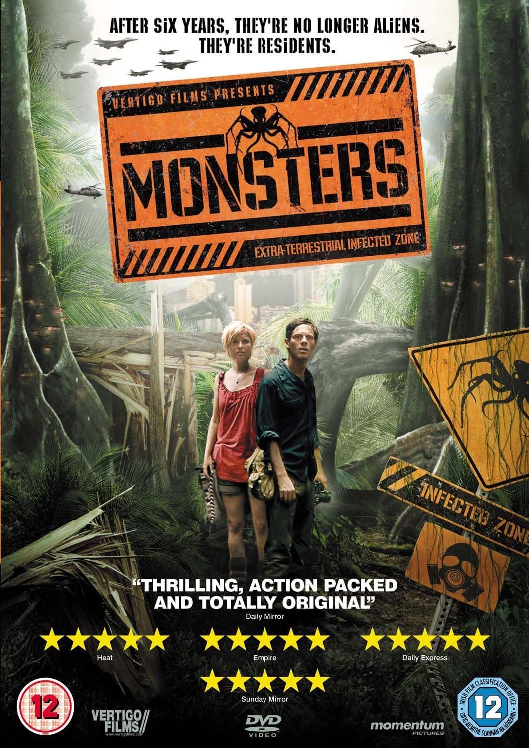 Monsters (2010) - DVD Theatrical Cut (Region 2)