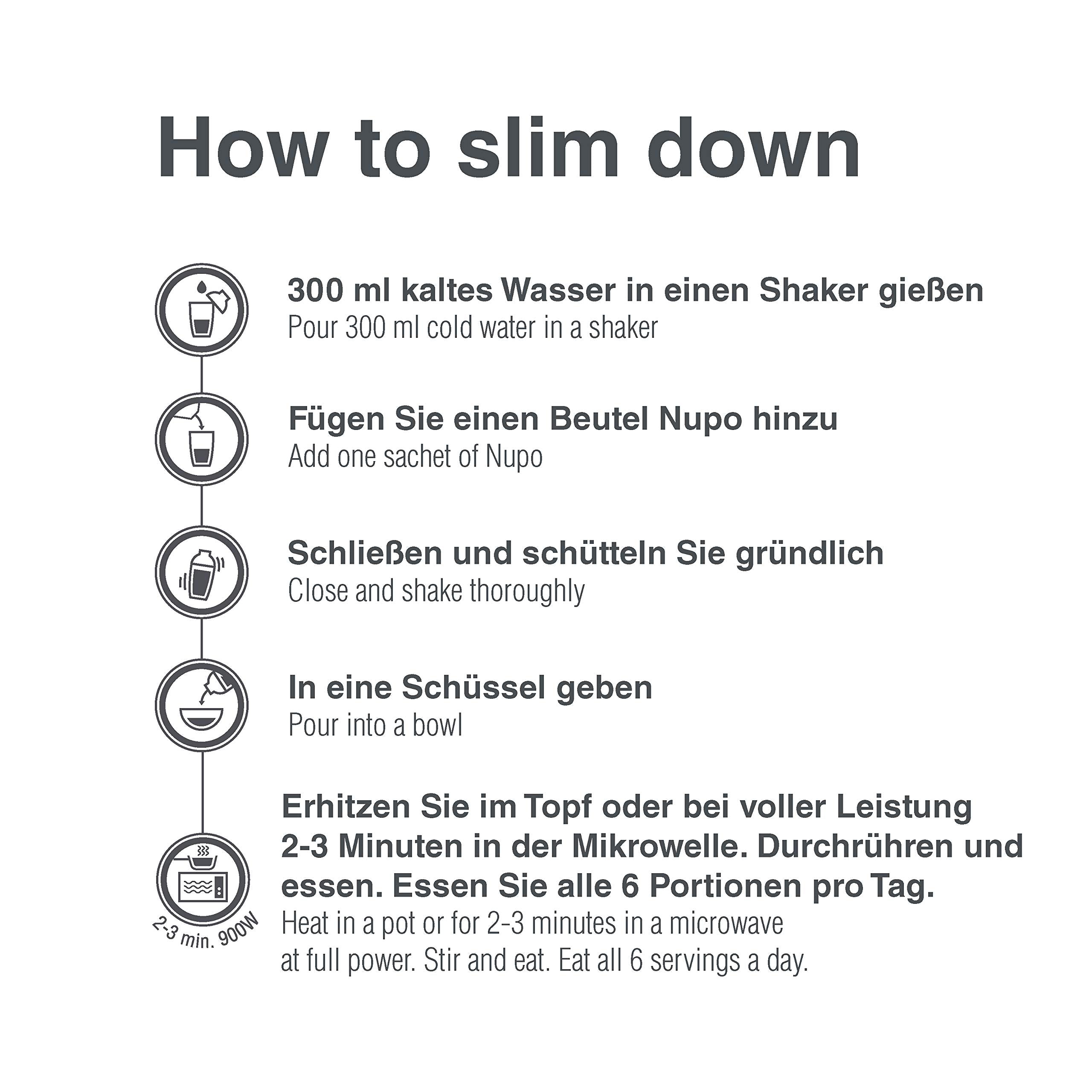 NUPO Diet Meal Replacement Gluten Free Vegetable Soup (12 Servings) 5