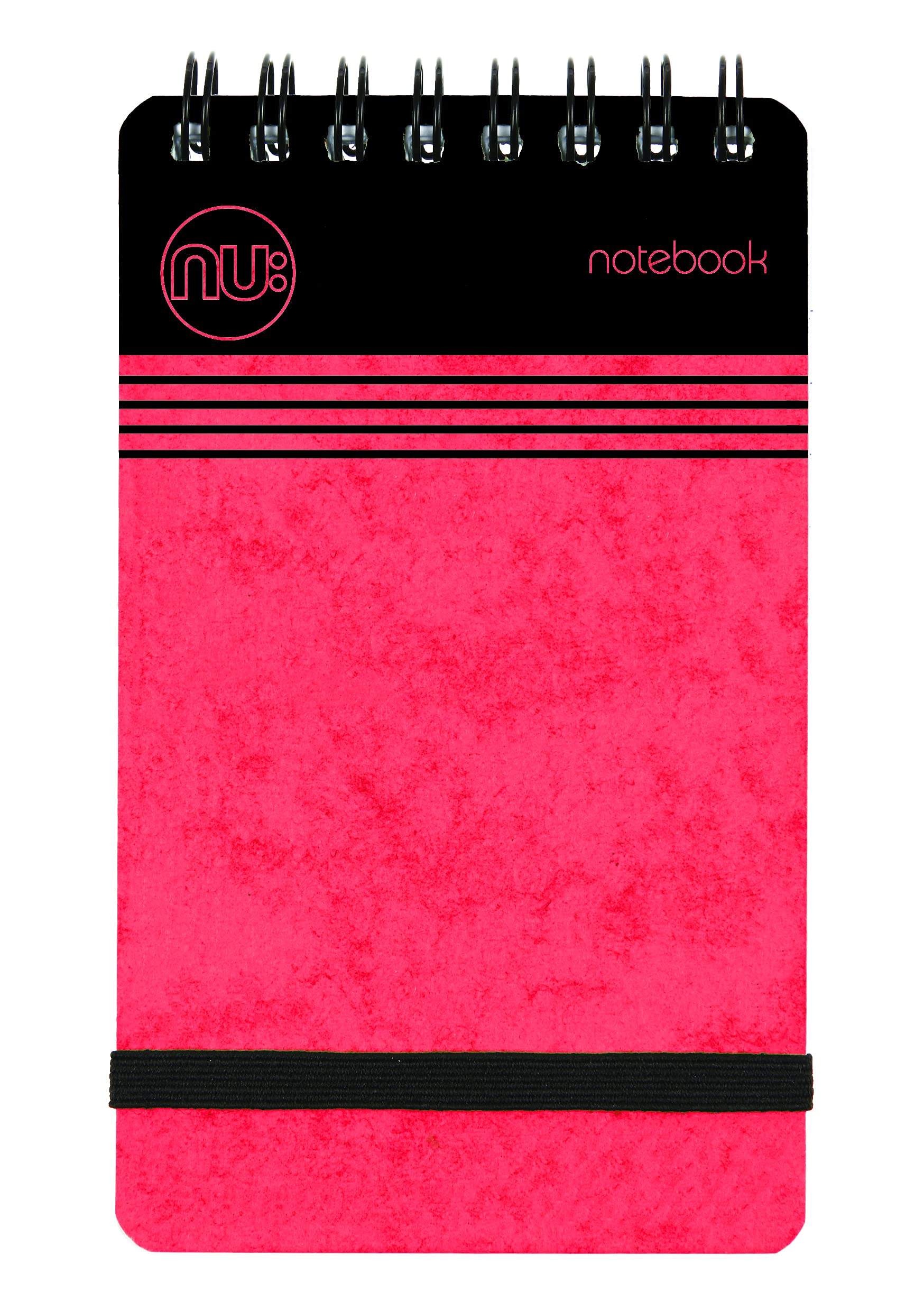 nu: Craze Cloud Range A7 Red Wirebound Notebook - 80gsm FSC Paper | Perforated Sheets