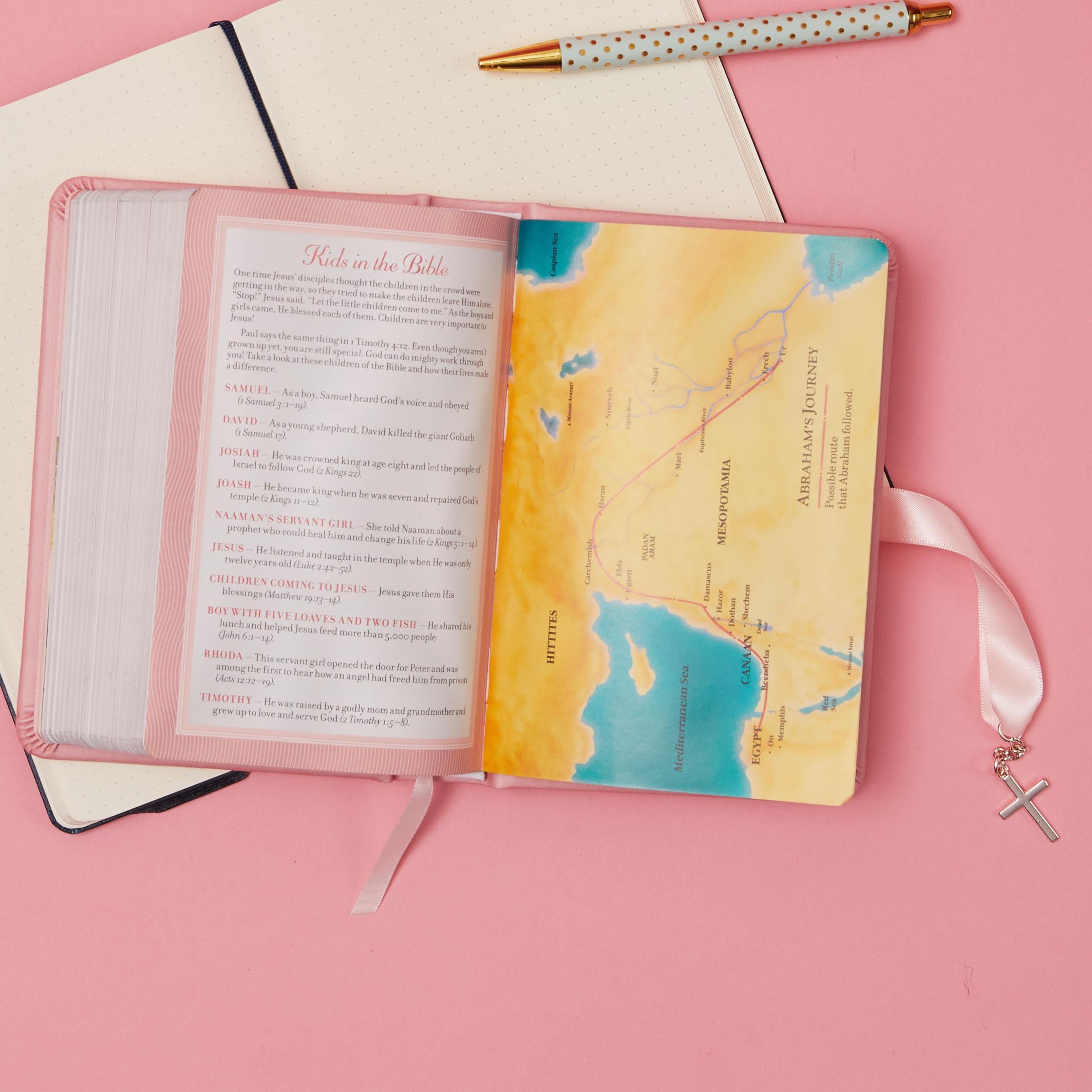 HarperCollins Simply Charming Bible - NKJV | Pink Edition | Hardcover | Gift Edition 8