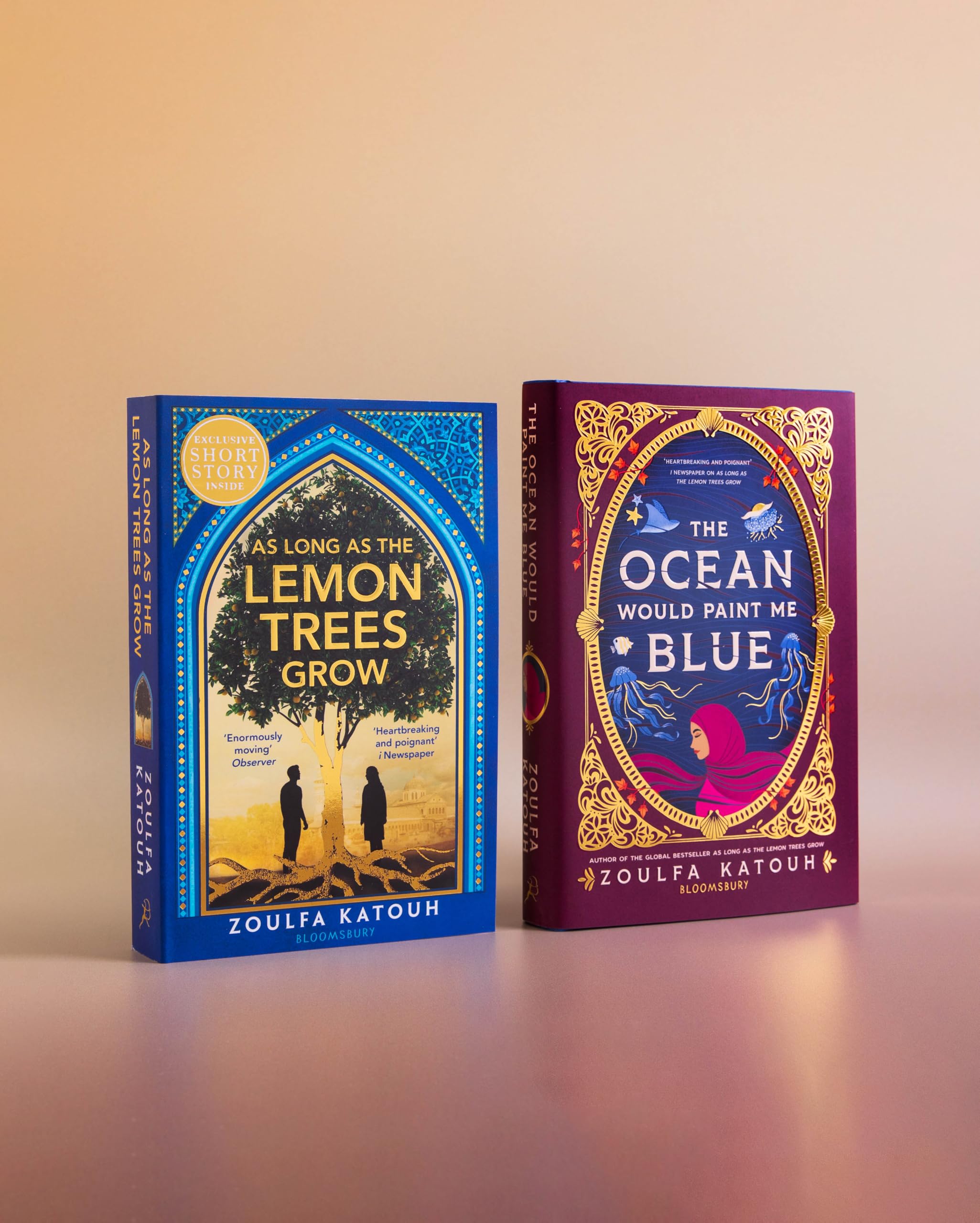 Bloomsbury YA The Ocean Would Paint Me Blue by Zoulfa Katouh | Hardcover 3
