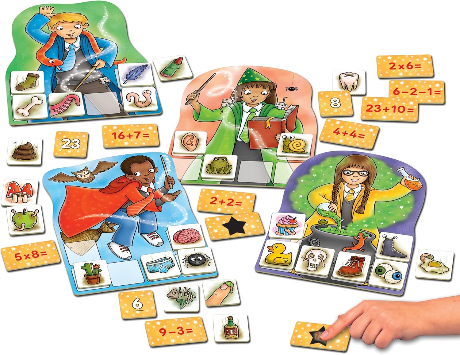 Orchard Toys Magic Maths Game Board Game 6