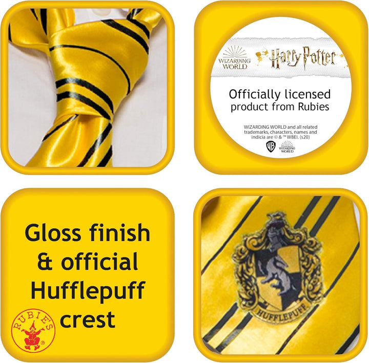 Rubie's Harry Potter Hufflepuff Costume - One Size Fits Most (Deluxe Tie)