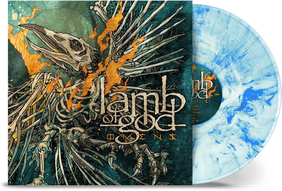 Lamb Of God - Omens (marbled white & sky blue in gatefold) [VINYL]