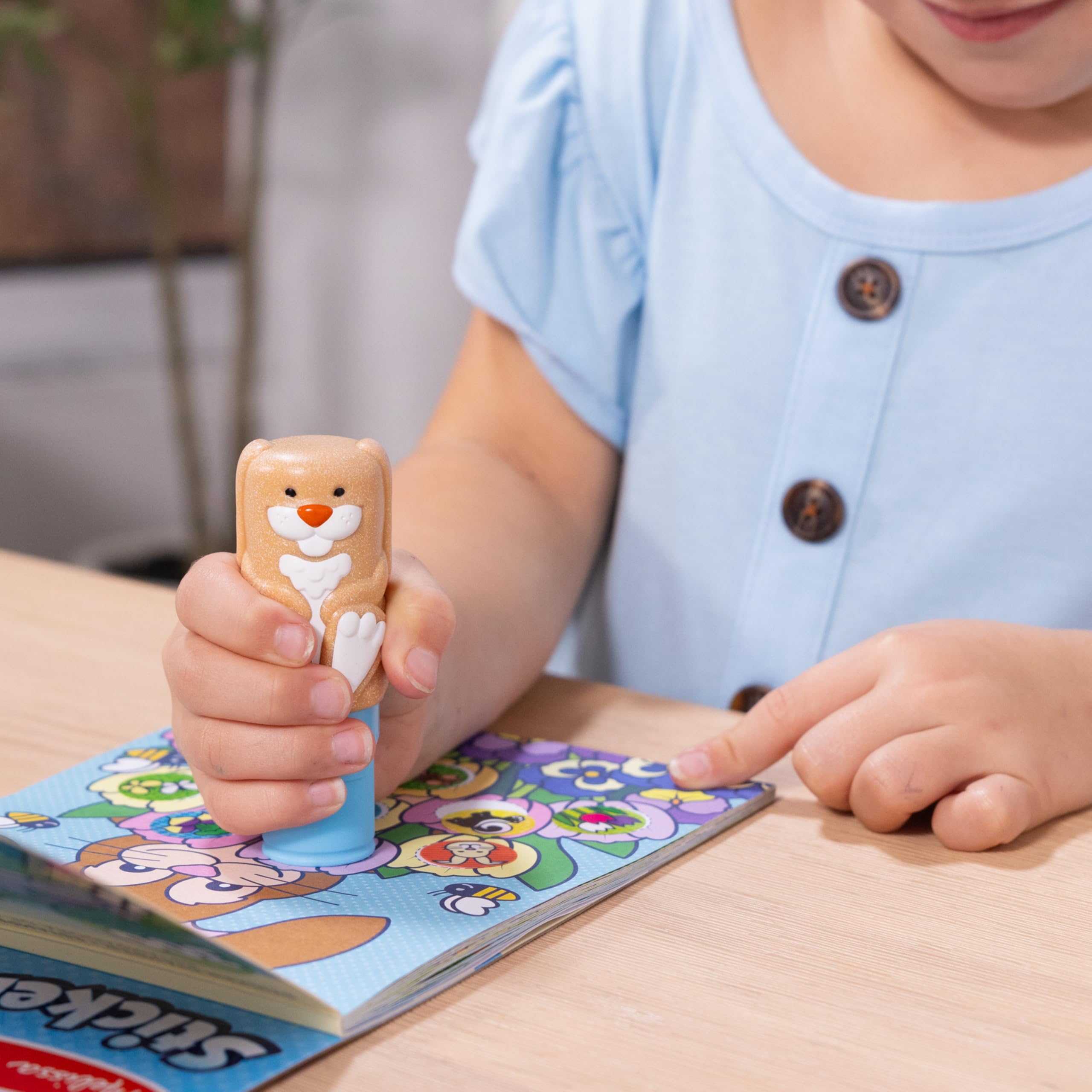 Melissa & Doug Sticker WOW! Activity Pad with 300 Stickers & Bunny Stamper | Ages 3+ 6
