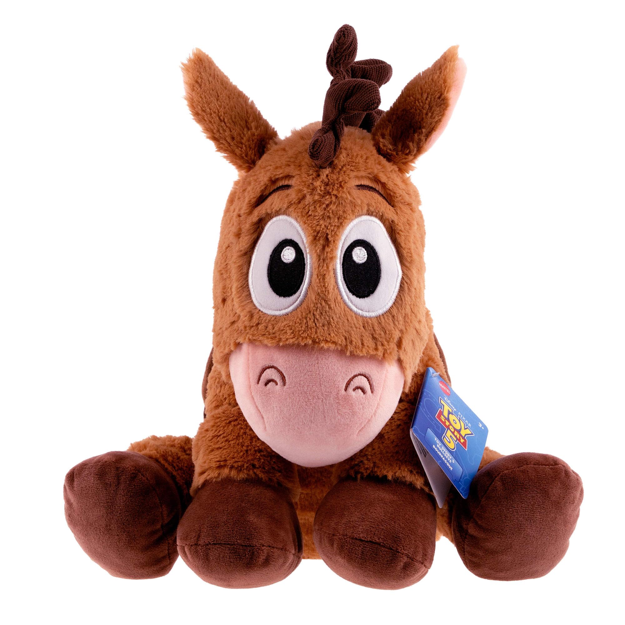Mattel Disney and Pixar Toy Story 5 Bullseye Weighted Plush Toy - 820g Weight | 305mm Height | Ages 3+