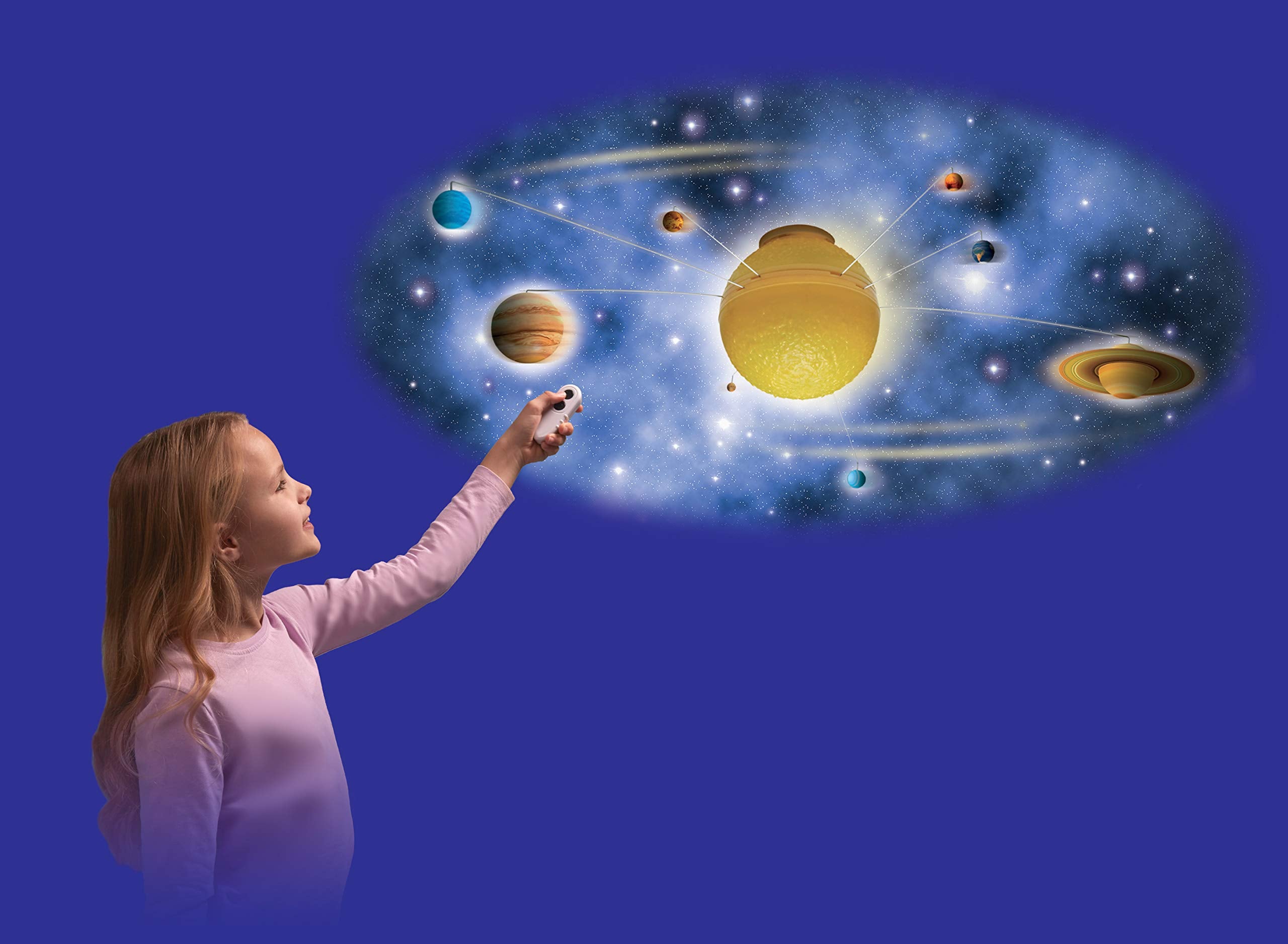 Brainstorm Toys My Very Own Solar System Nightlight - Remote-Controlled 85cm STEM Mobile 11