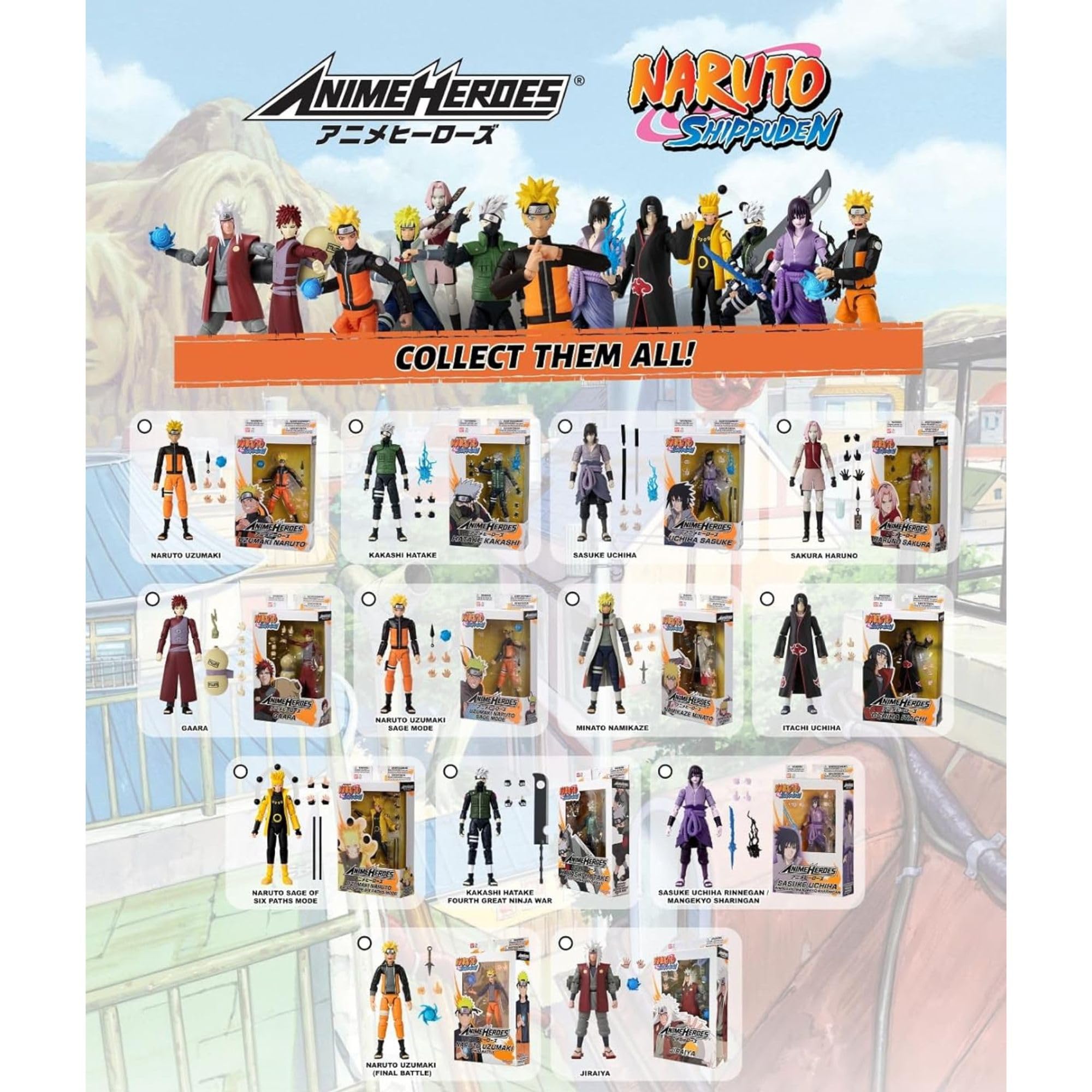 Bandai Anime Heroes Naruto Shippuden - Namikaze Minato Action Figure 13