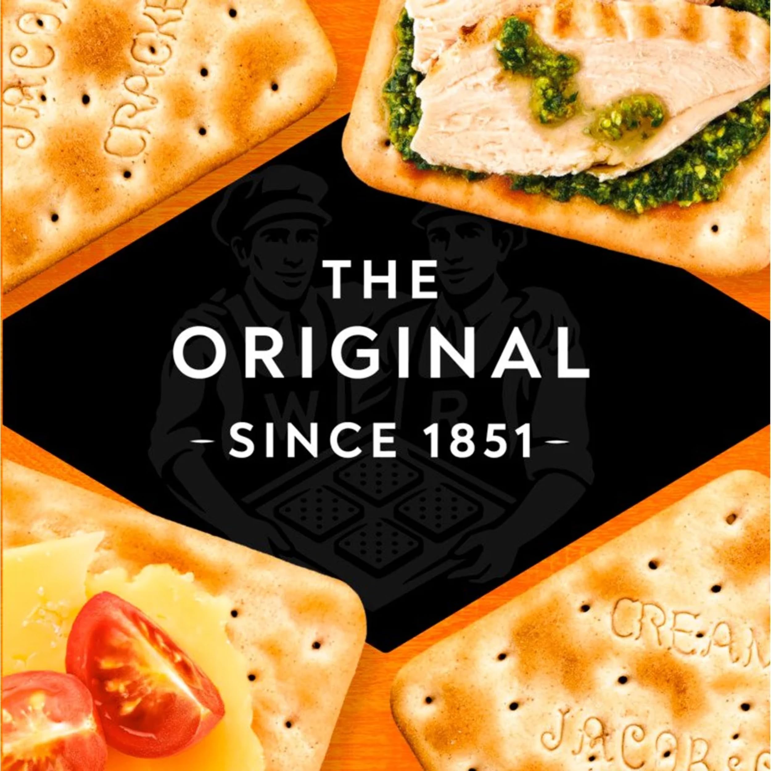 Jacob's Original Cream Crackers, 300 g (Pack of 1) 4