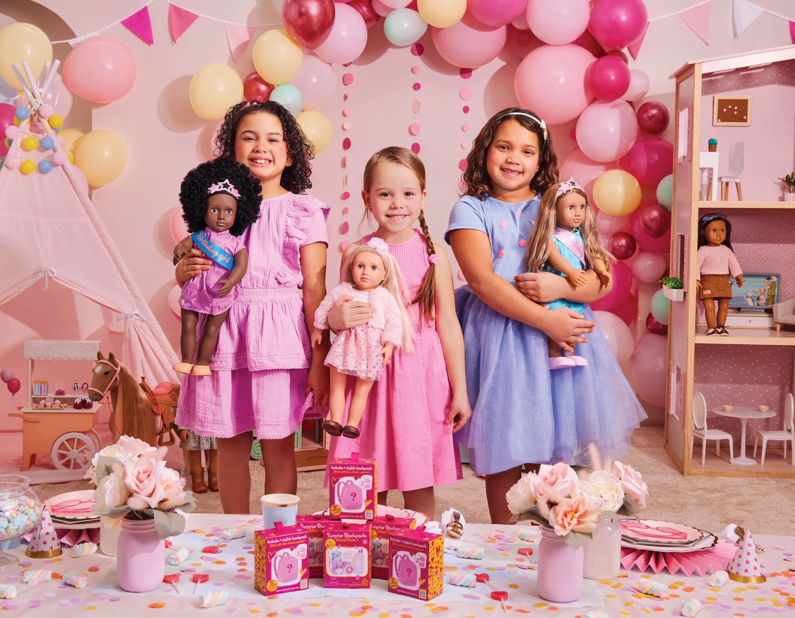 Our Generation Camping Nights - 18-Inch Doll Tent Playset with Accessories 15