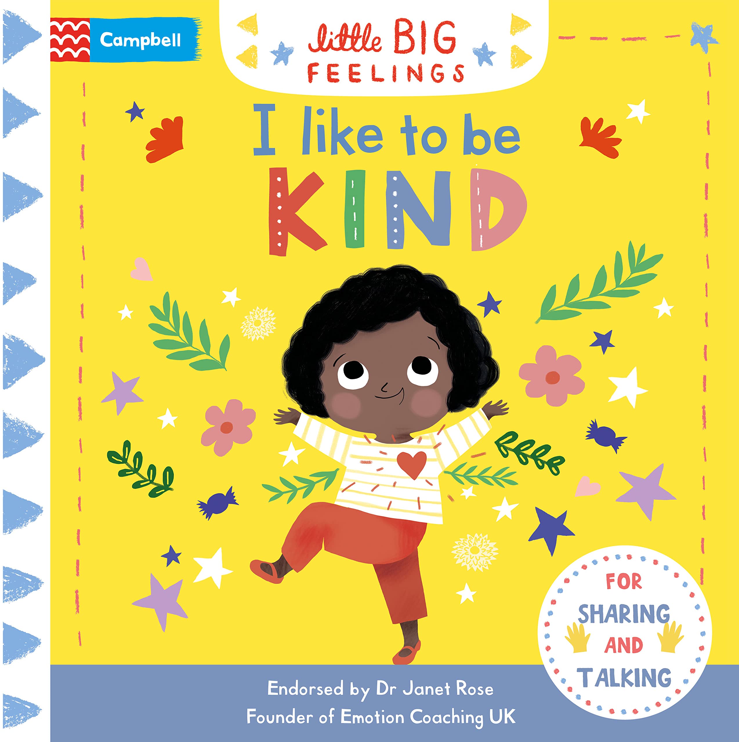 Campbell Books I Like to be Kind - Board Book for Ages 2-3 | Mindfulness & Meditation