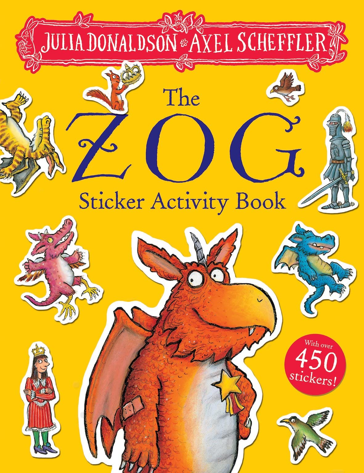 Alison Green Books The Zog Sticker Book - Activity Book for Ages 4-7 | 32 Pages | English