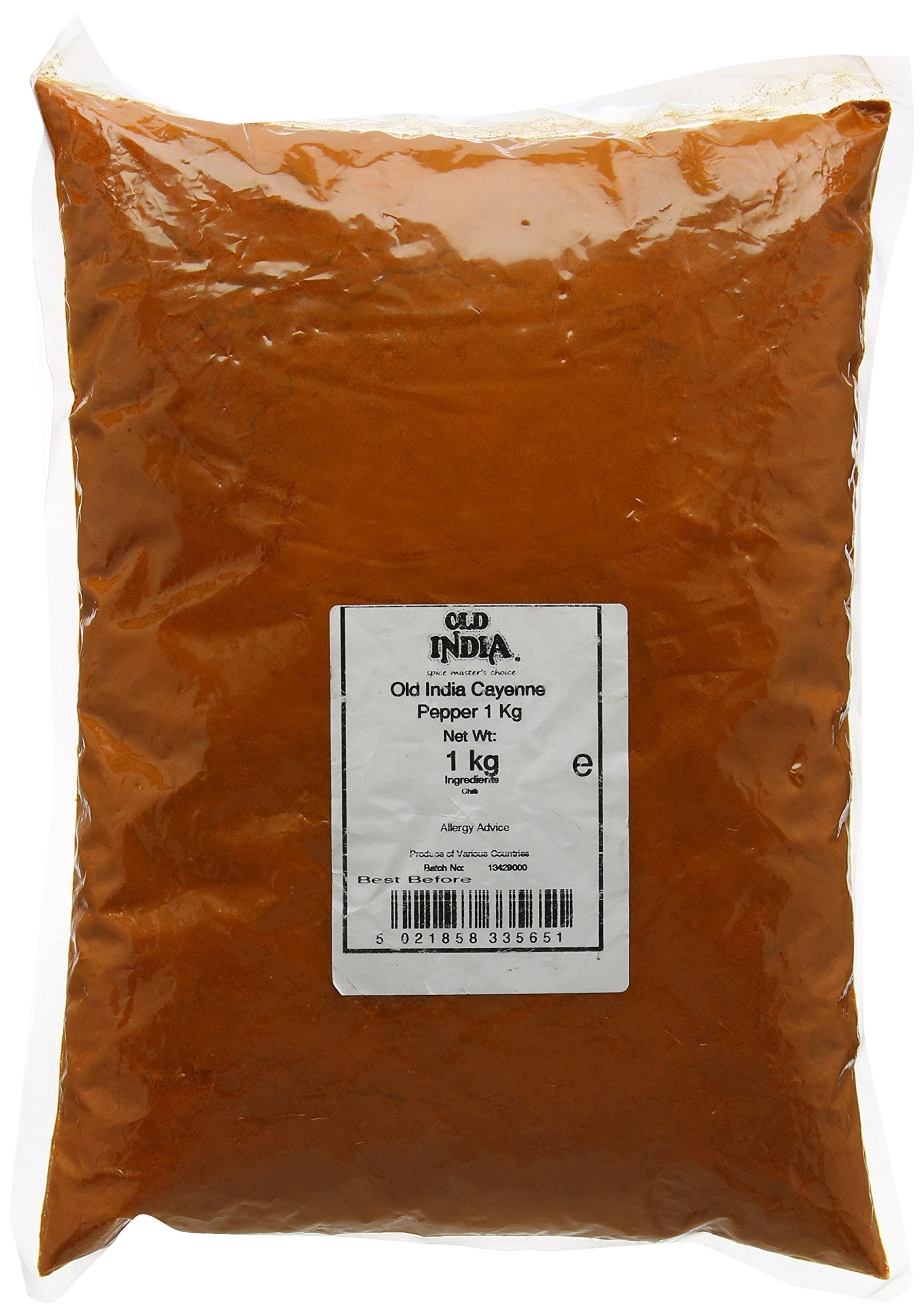 Old India Cayenne Pepper - 1 kg Natural Spice for Curries, Sauces, and Soups 1