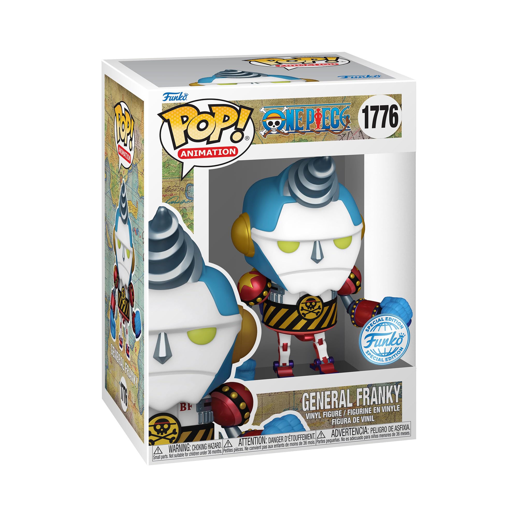 Funko Pop! Animation: One Piece - General Franky Vinyl Figure (82823) 1