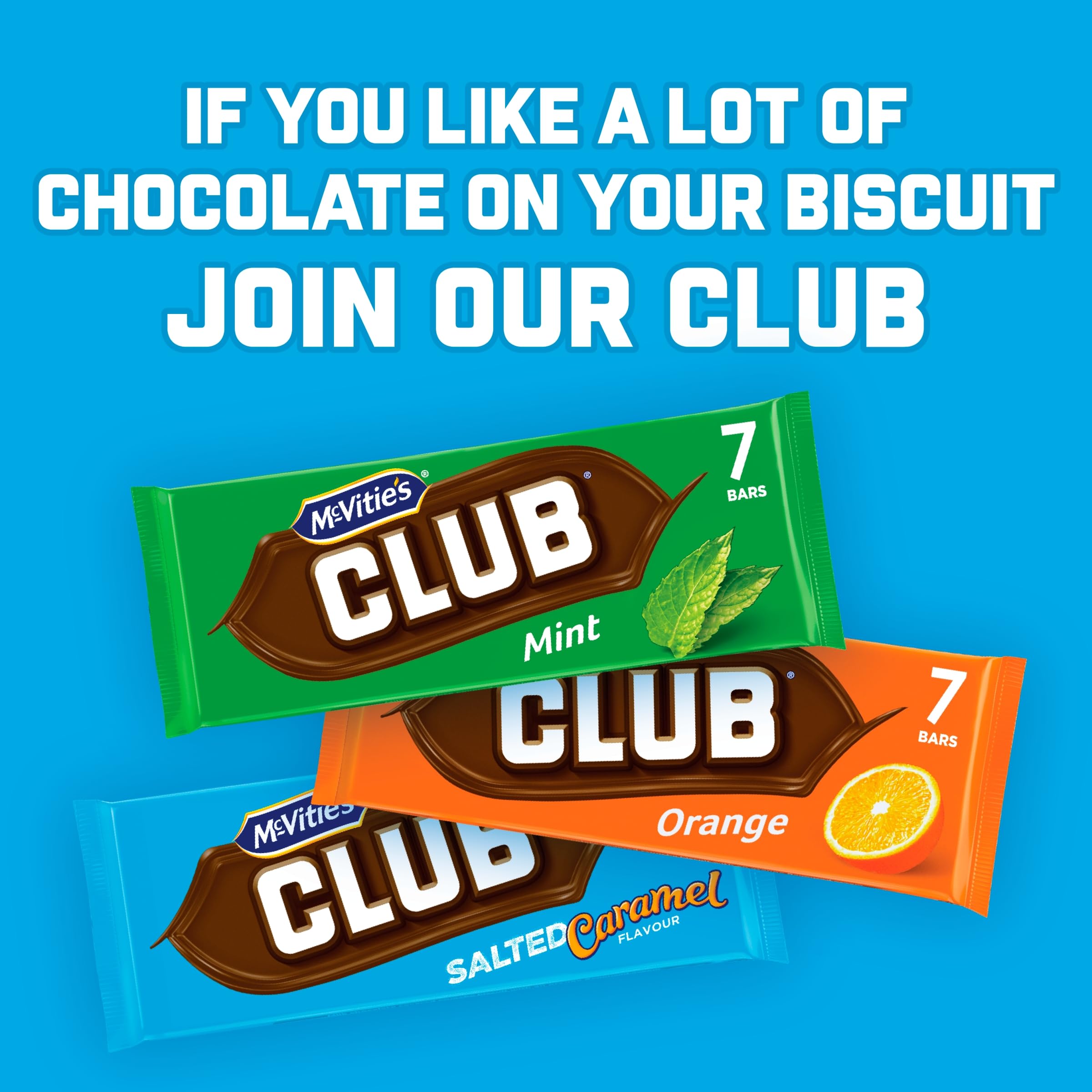 McVitie's Club Salted Caramel Biscuit Bars 7x23g 5