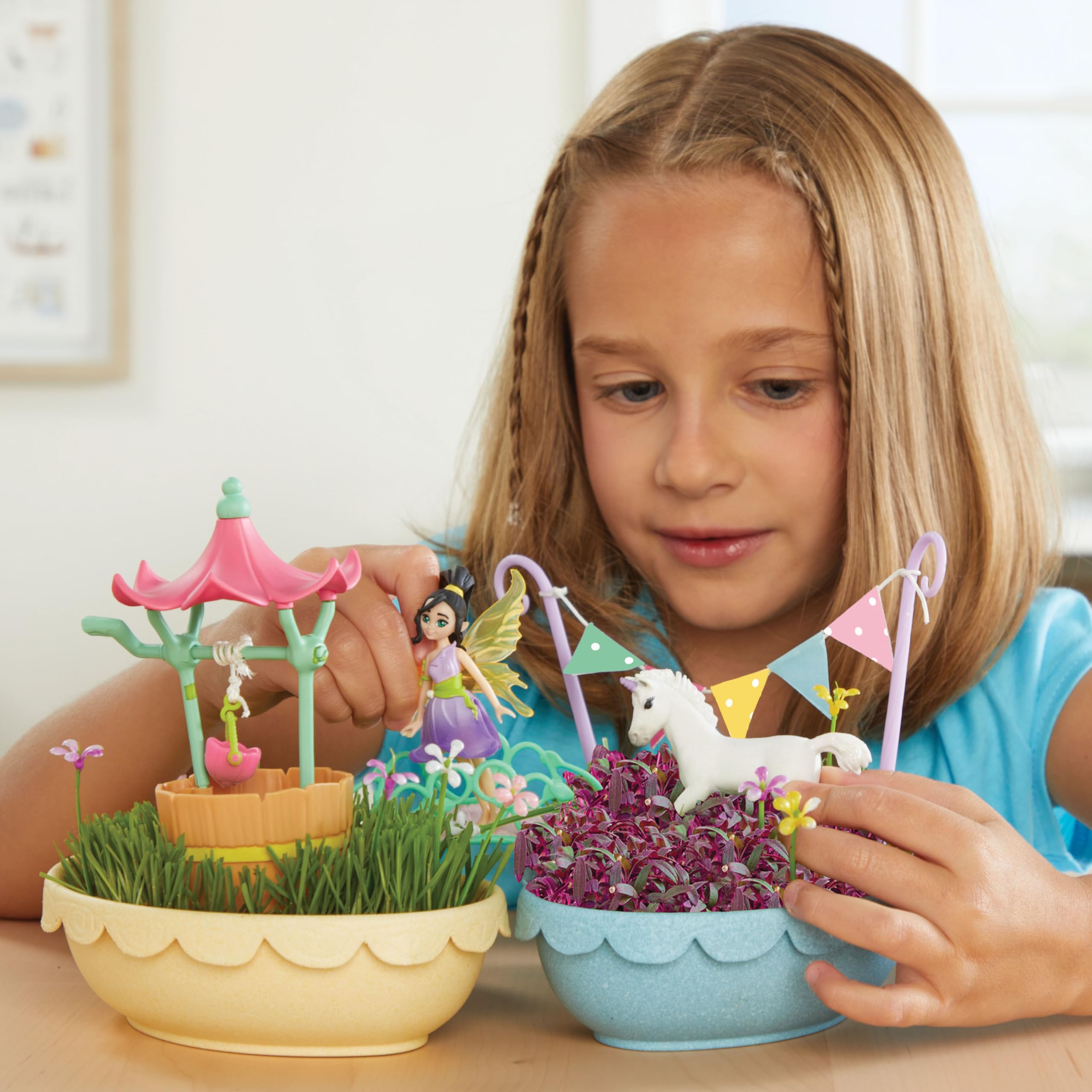 My Fairy Garden Unicorn Garden Playset - Grow & Play | Ages 4+ | Multicolor