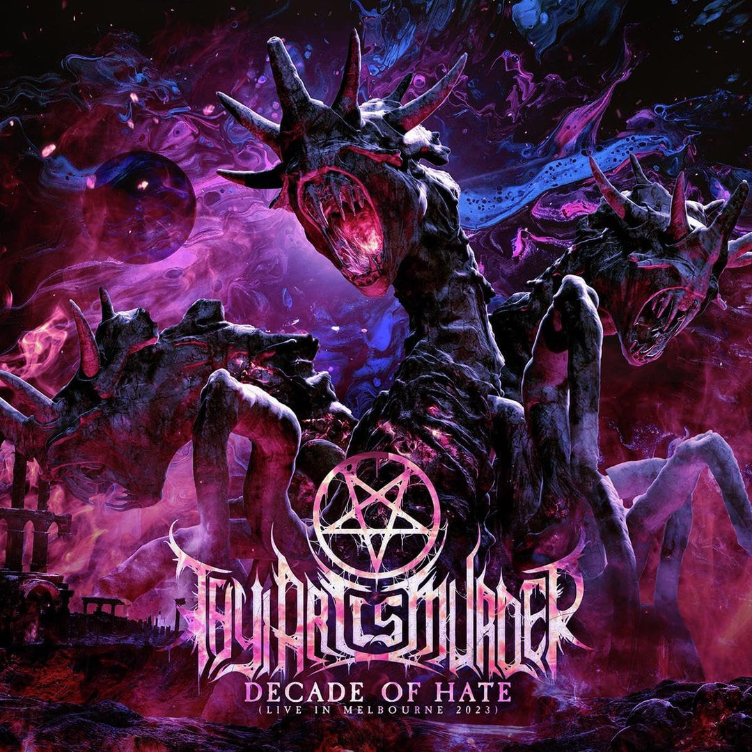 The Art Is Murder - Decade Of Hate (Purple w/ Blue Pink Splatter 2LP] [VINYL]