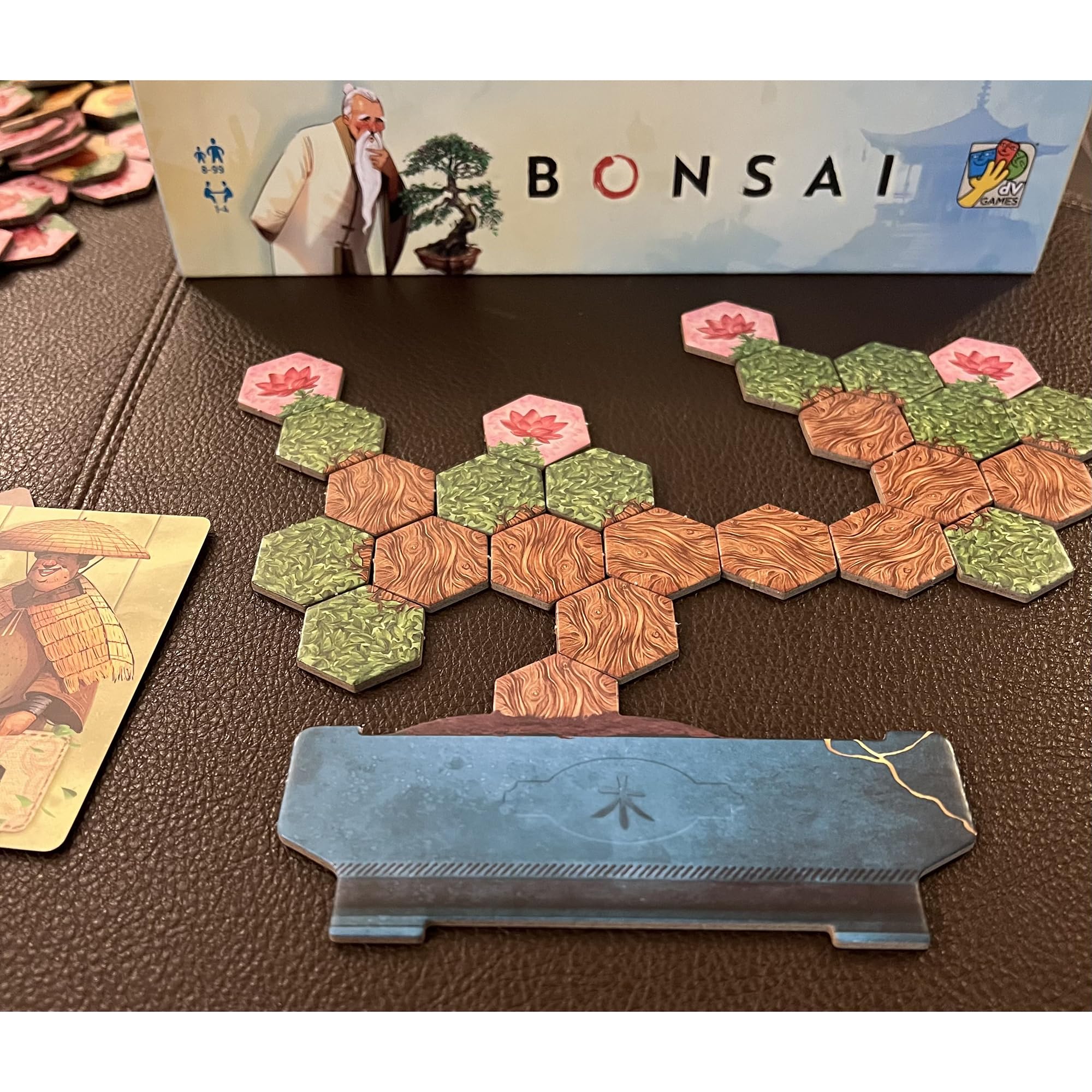 DV Games Bonsai Family Board Game | Strategy | 4 Players | 40 Min Playtime | Ages 9+ 2