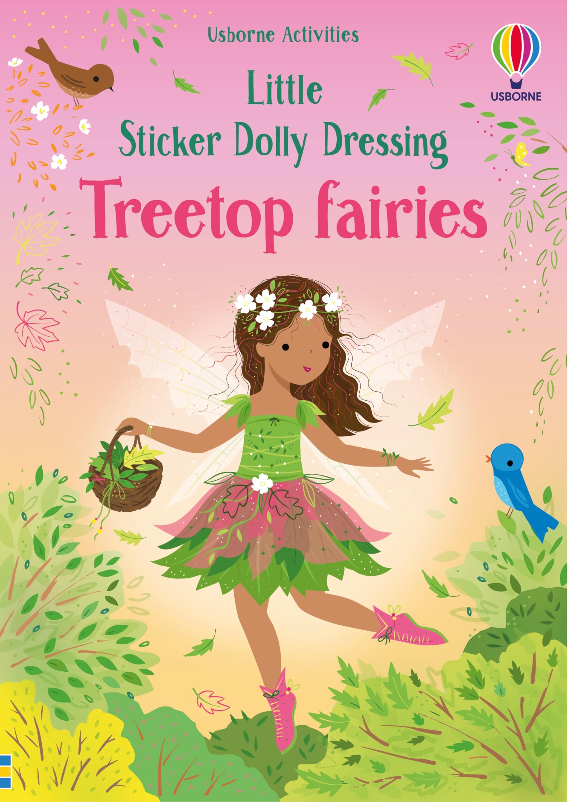 Usborne Little Sticker Dolly Dressing Treetop Fairies Activity Book | Paperback | Ages 3-6