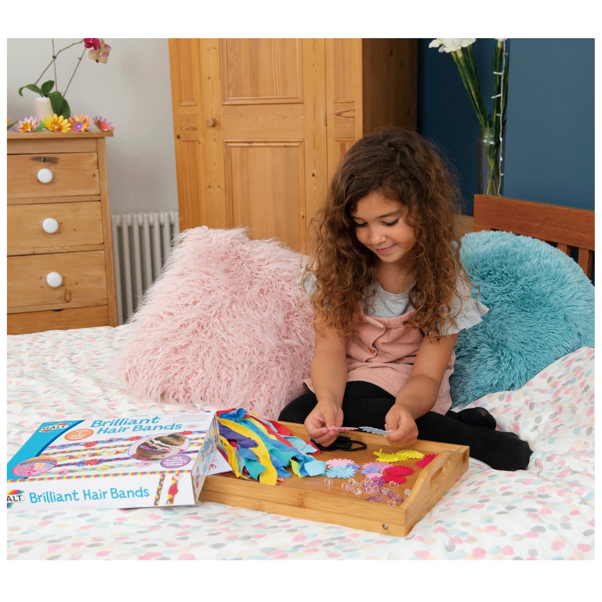 Galt Toys, Brilliant Hair Bands, Kids' Craft Kits, Ages 6 Years Plus 3