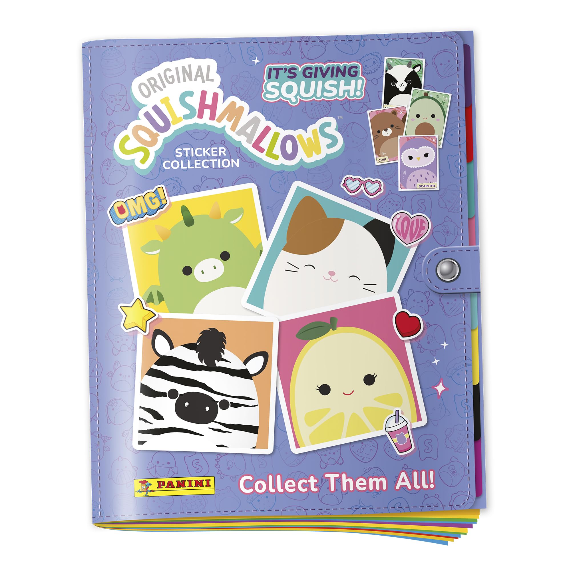 Panini Squishmallows It’s Giving Squish Sticker Collection Starter Pack 2