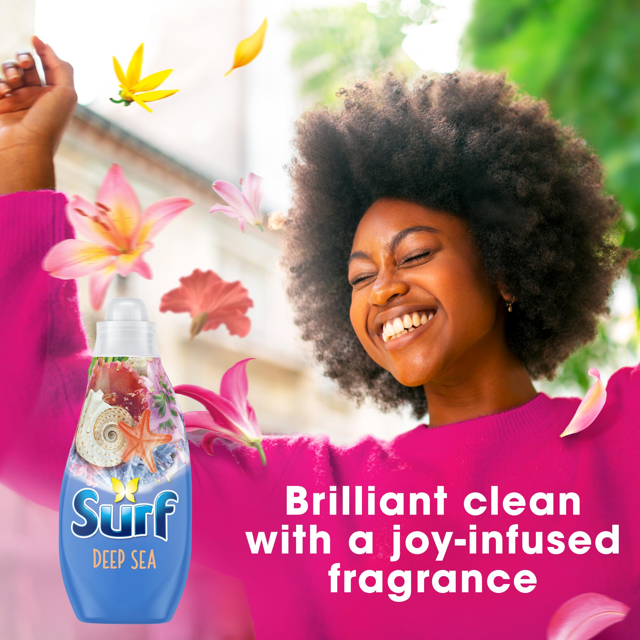 Surf Deep Sea Laundry Washing Liquid Detergent with Natural Essential Oils & Long-Lasting Fragrance 3