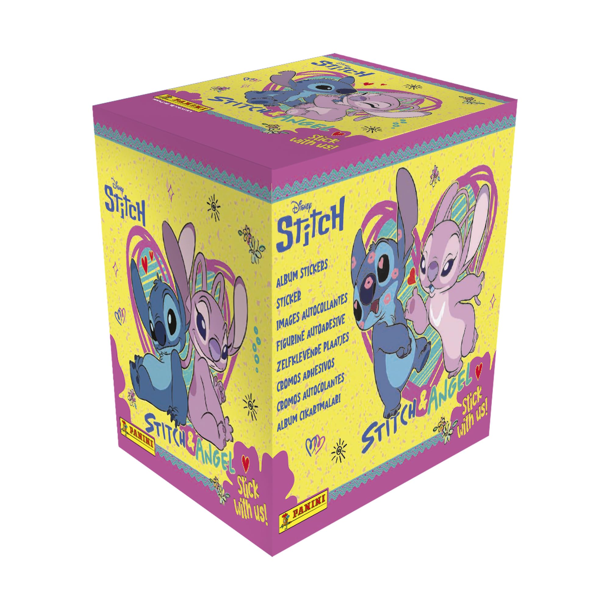 Panini Stitch & Angel Stick with Us Sticker Collection - 36 Packs